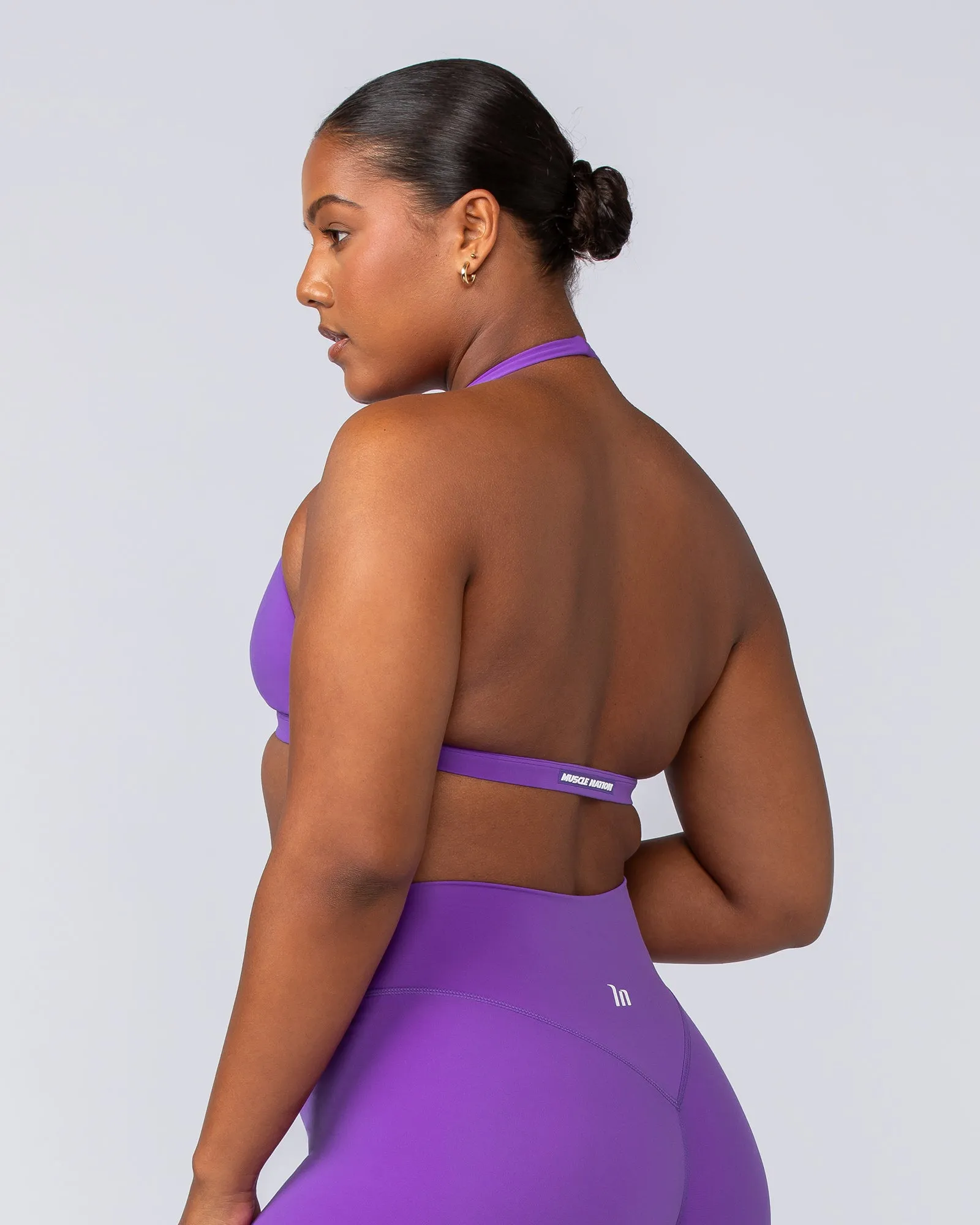 Halter Bralette - Viola sold by Muscle Nation product image thumbnail 4