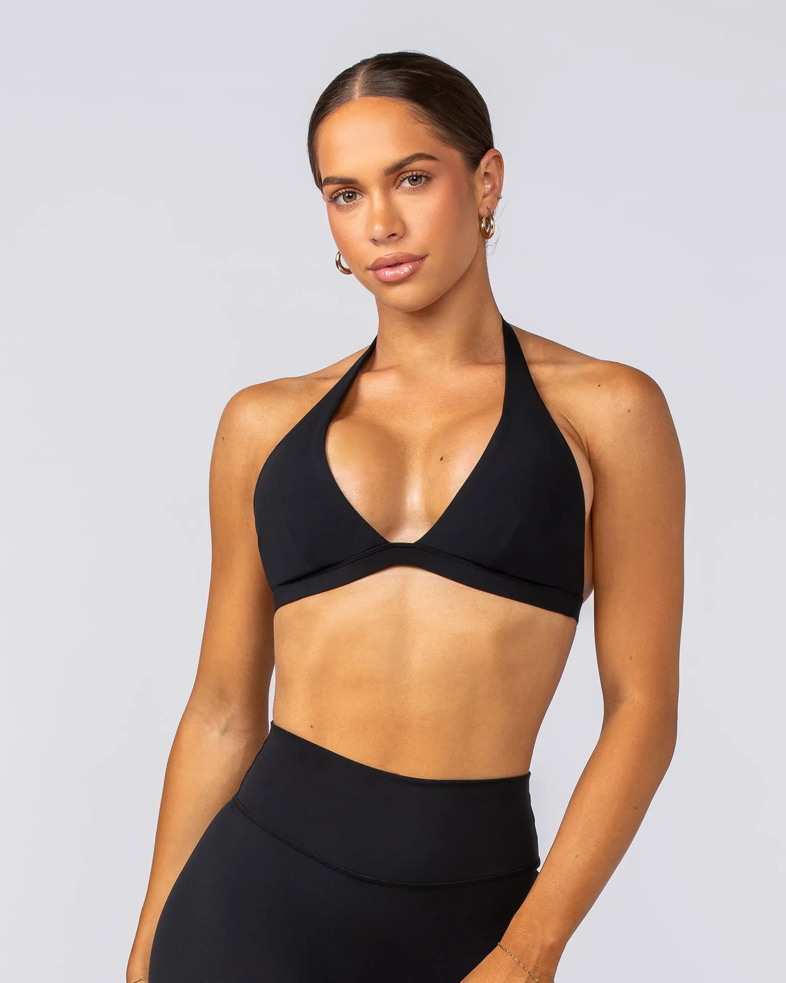 Halter Bralette - Black sold by Muscle Nation