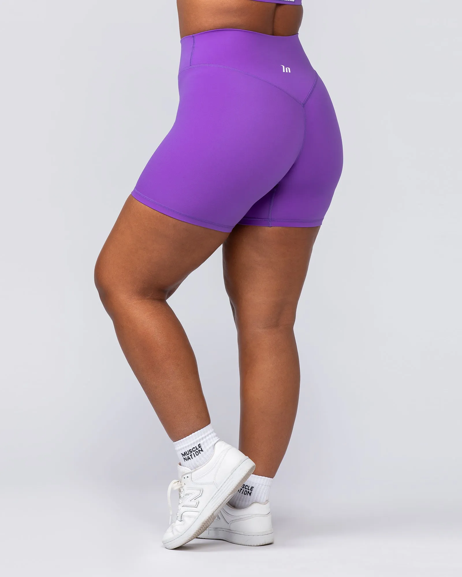 Liberty Zero Rise Bike Shorts - Viola sold by Muscle Nation product image thumbnail 5