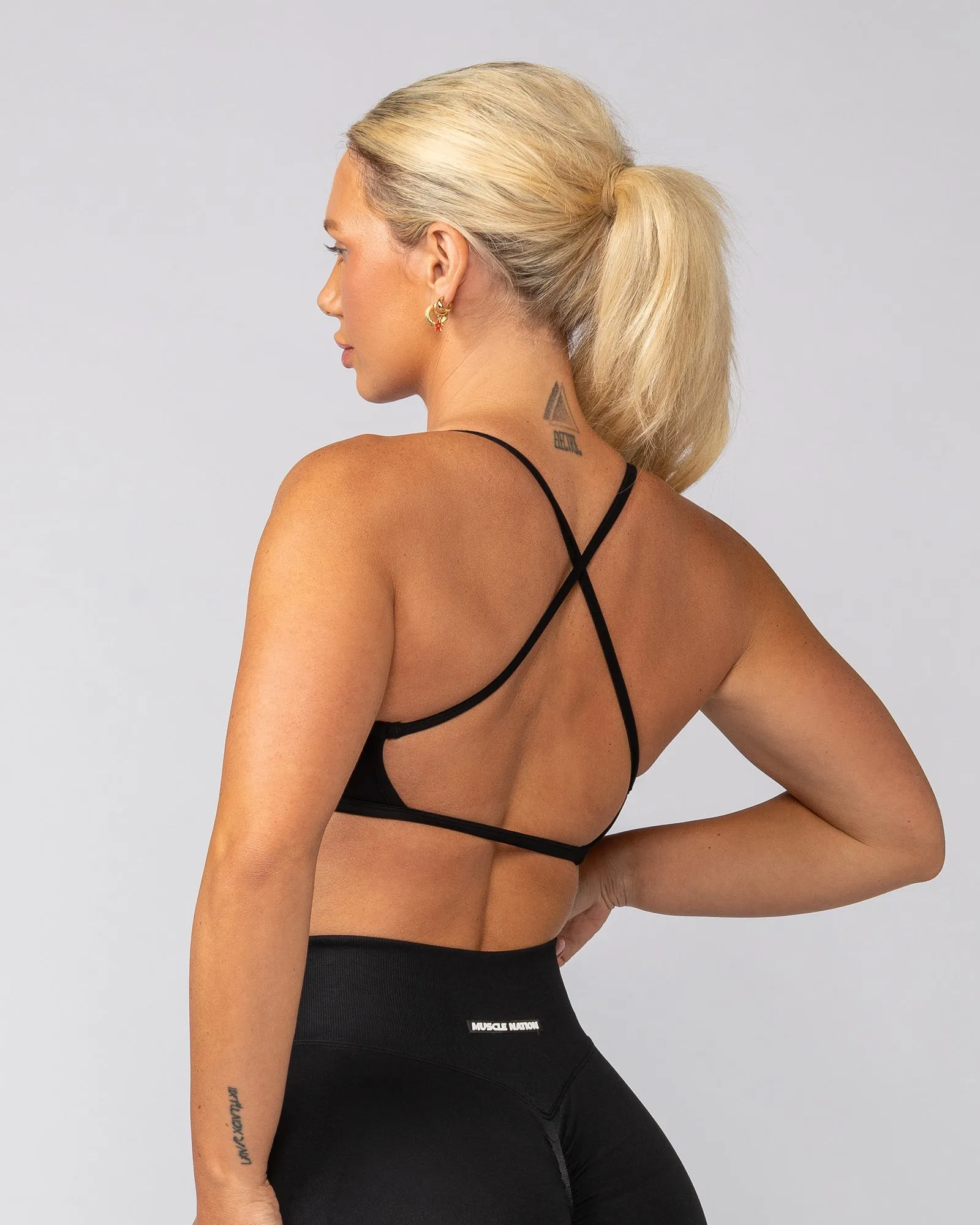 Sculpt Seamless Bralette - Black sold by Muscle Nation product image thumbnail 4