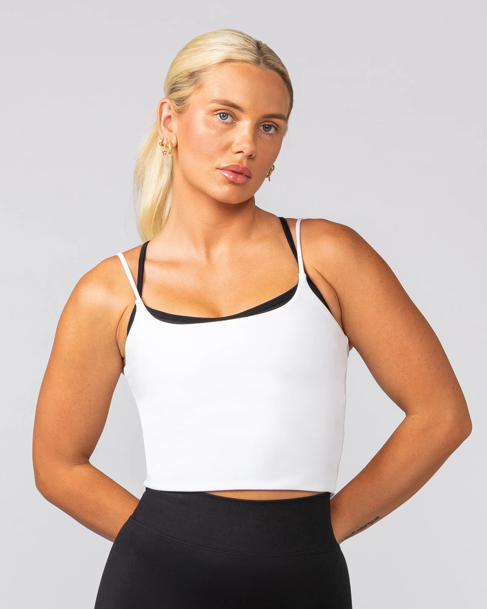Cami Active Tank - White sold by Muscle Nation product image thumbnail 2