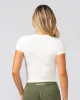 Essential Cropped Tee - Coconut sold by Muscle Nation
