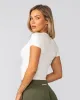 Essential Cropped Tee - Coconut sold by Muscle Nation