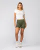 Essential Cropped Tee - Coconut sold by Muscle Nation