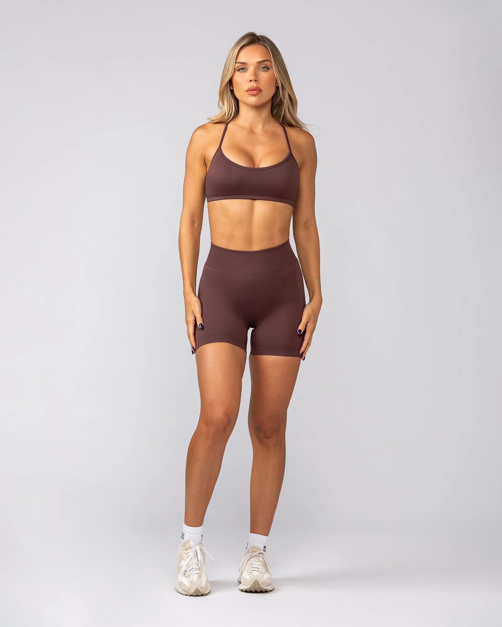 Sculpt Seamless Bralette - Rocky Road sold by Muscle Nation product image thumbnail 5