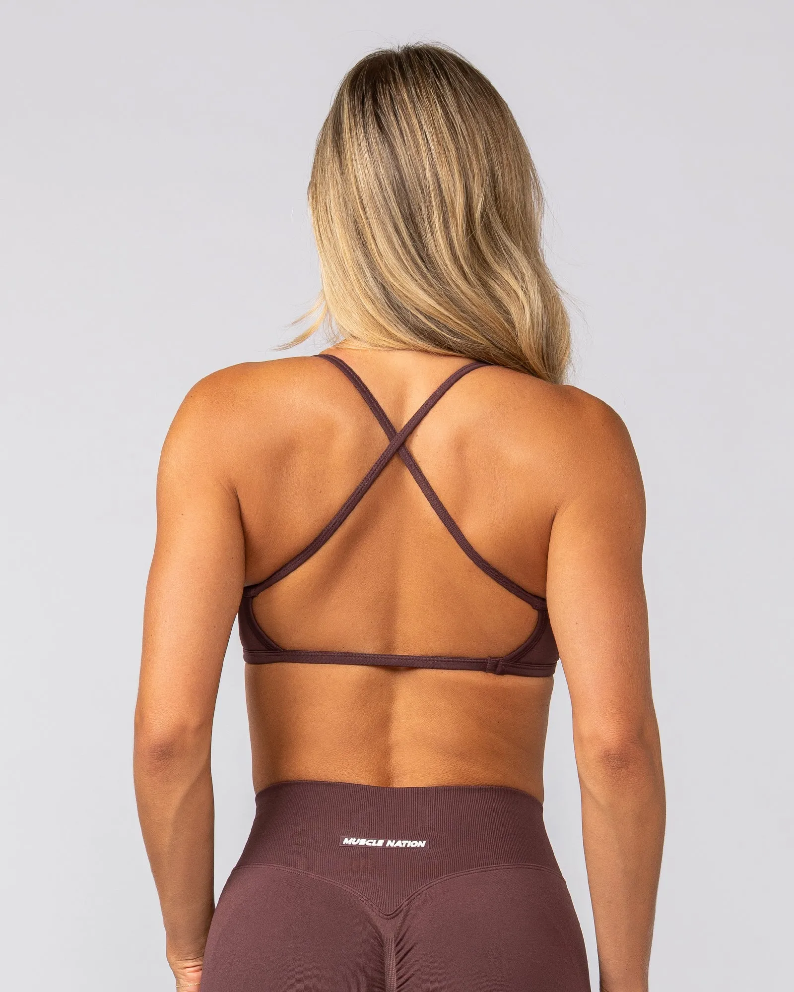 Sculpt Seamless Bralette - Rocky Road sold by Muscle Nation product image thumbnail 4