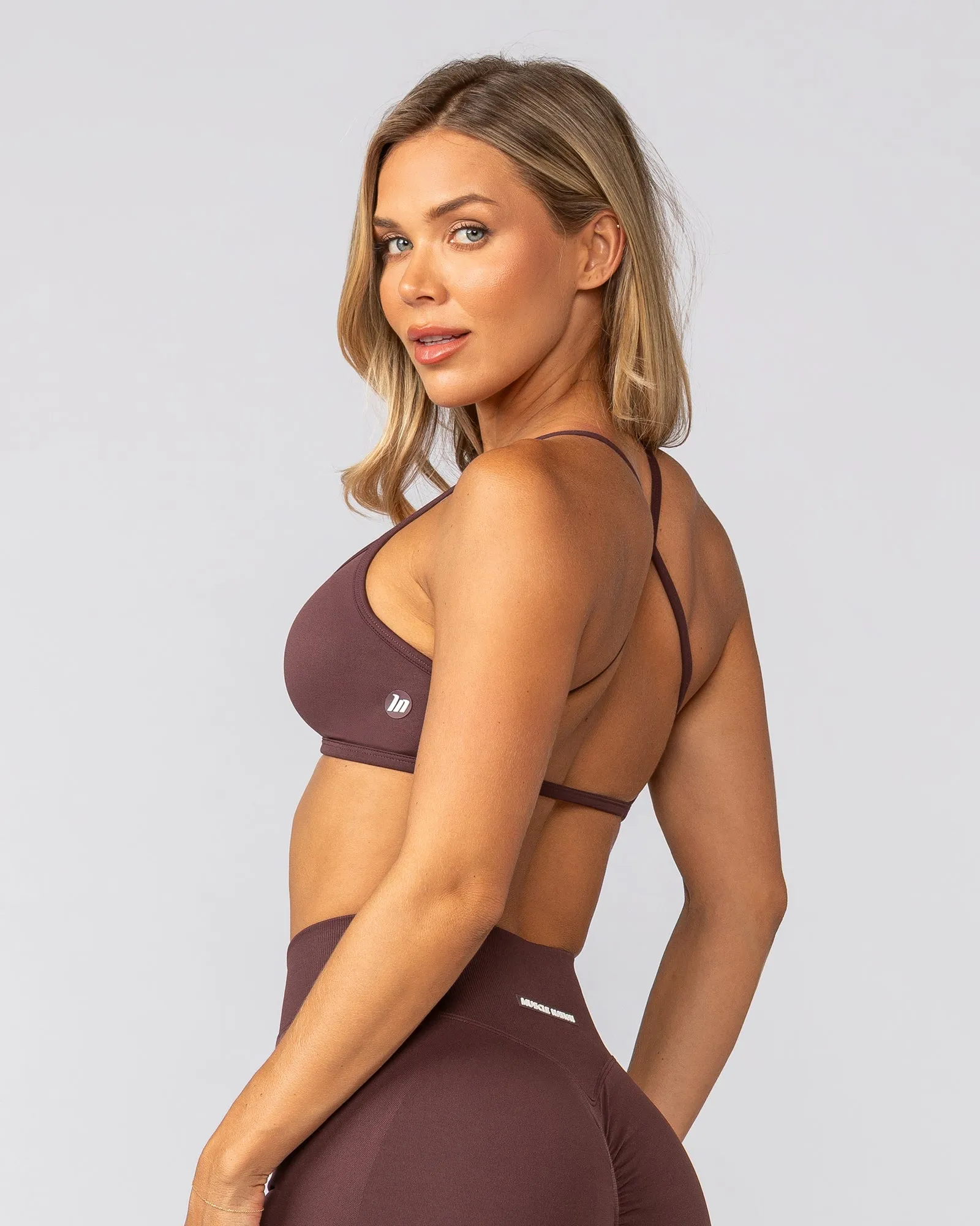 Sculpt Seamless Bralette - Rocky Road sold by Muscle Nation product image thumbnail 3