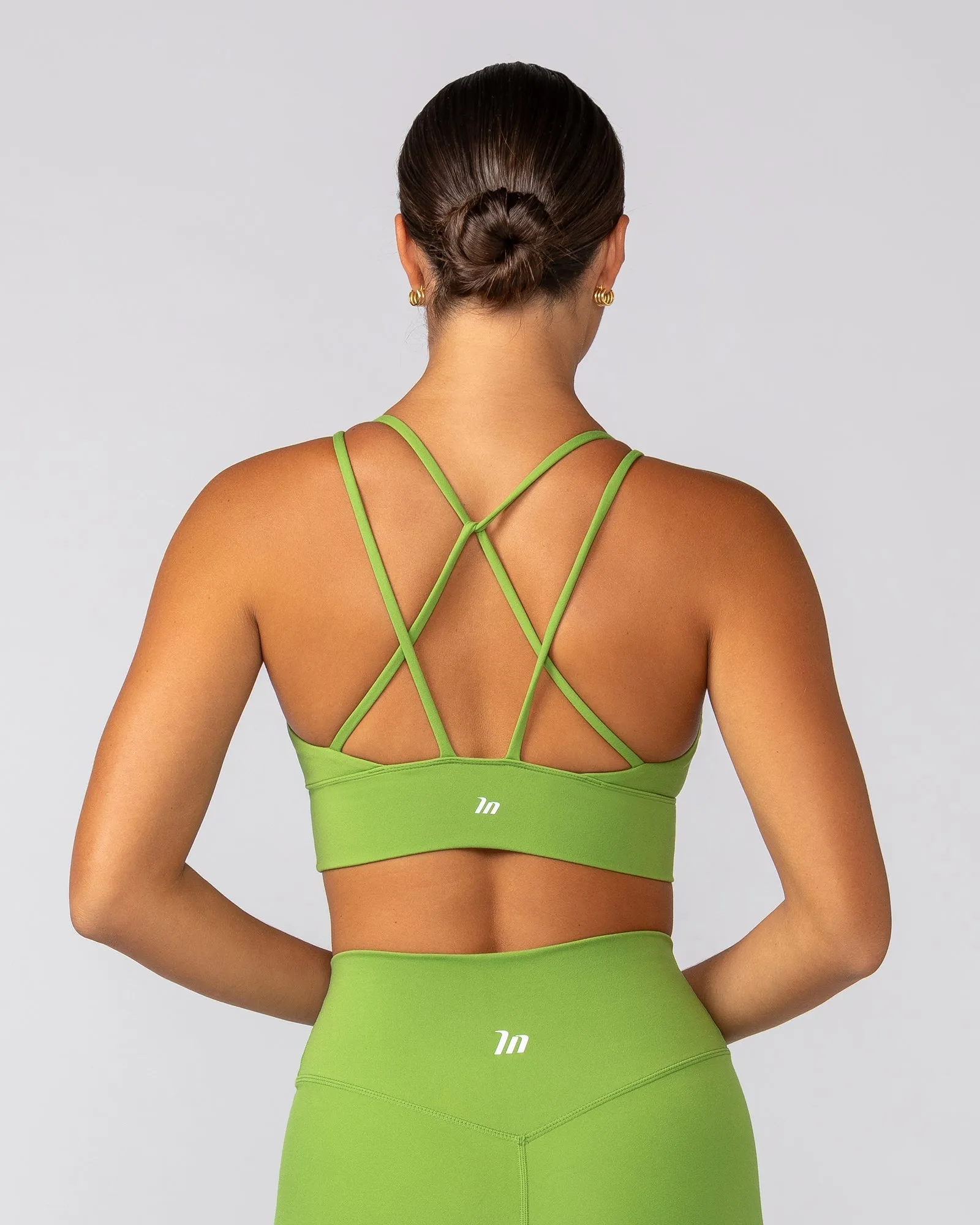 Dash Longline Bra - Kiwifruit sold by Muscle Nation product image thumbnail 5