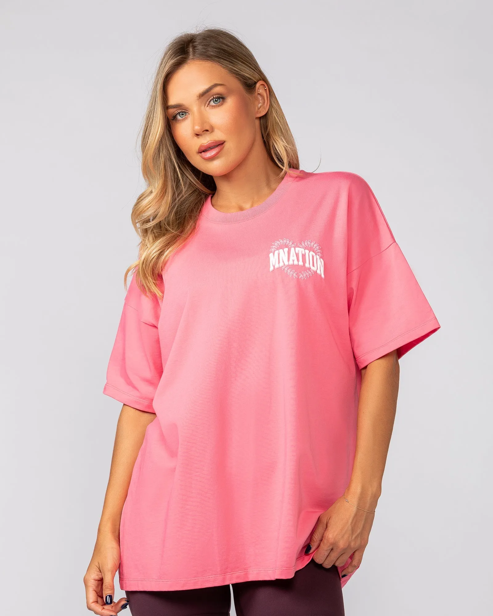 Lovers Oversized Tee - Calypso sold by Muscle Nation product image thumbnail 3