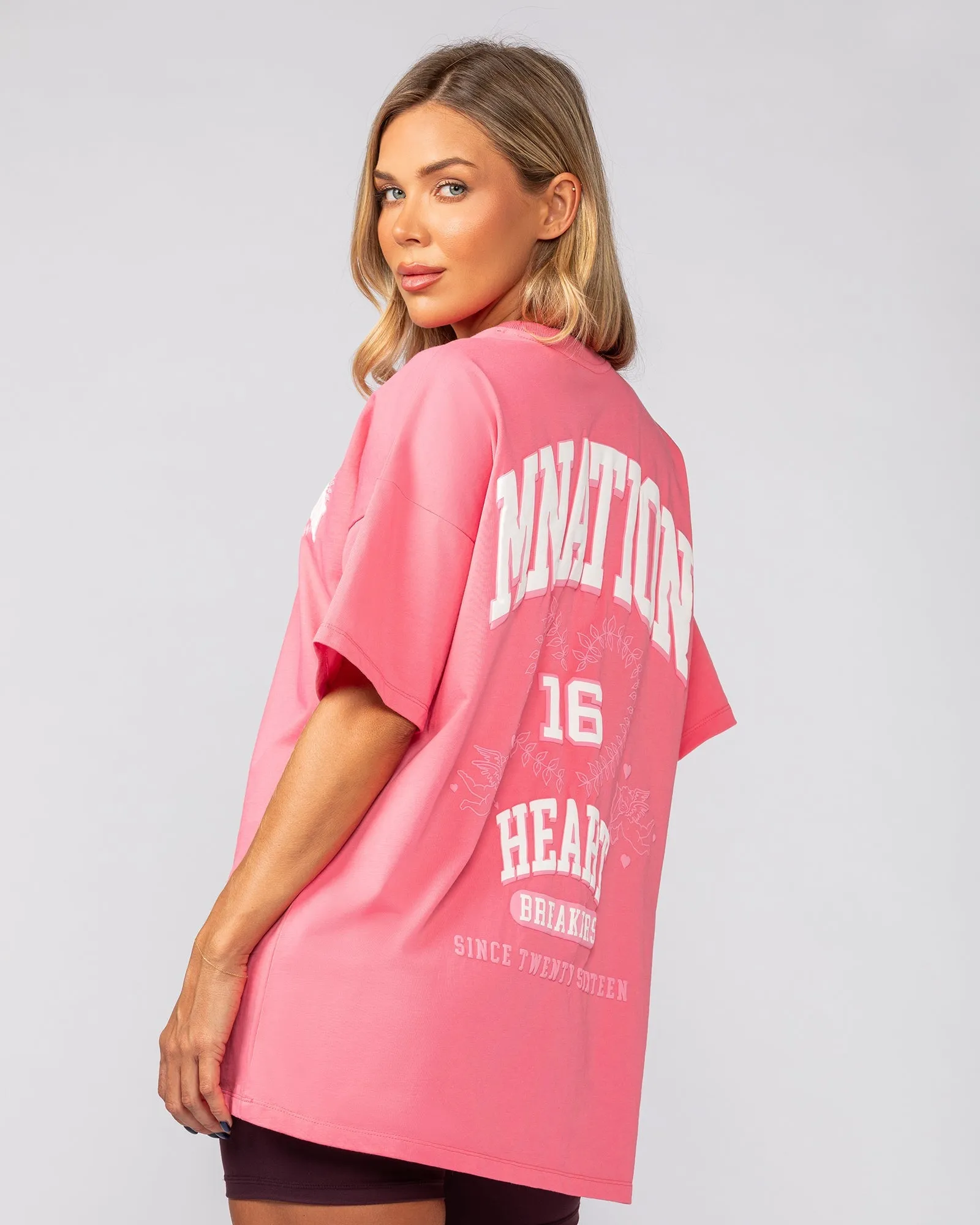Lovers Oversized Tee - Calypso sold by Muscle Nation product image thumbnail 2