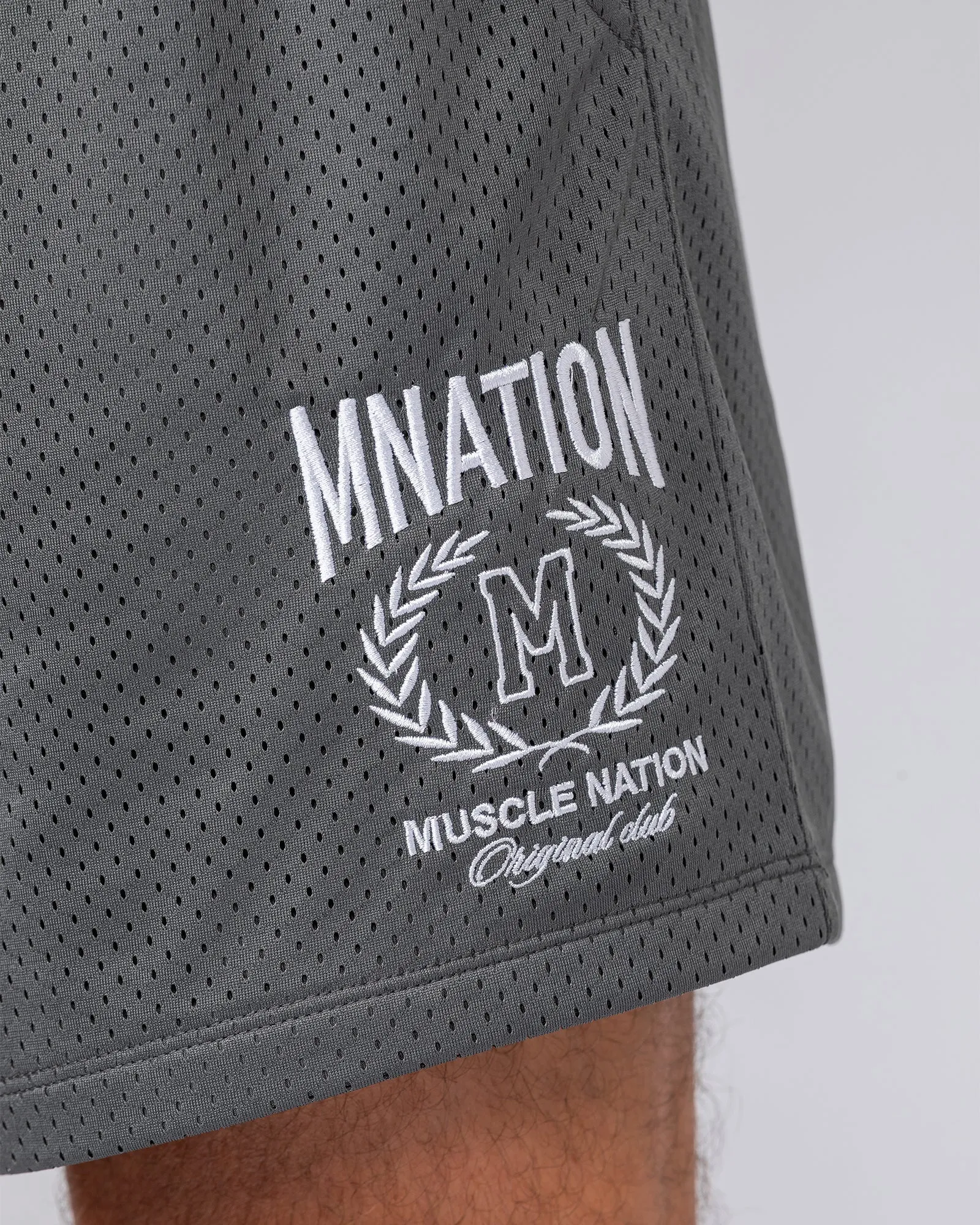 Heritage Crest Lay Up 3.5" Shorts - Tornado sold by Muscle Nation product image thumbnail 3