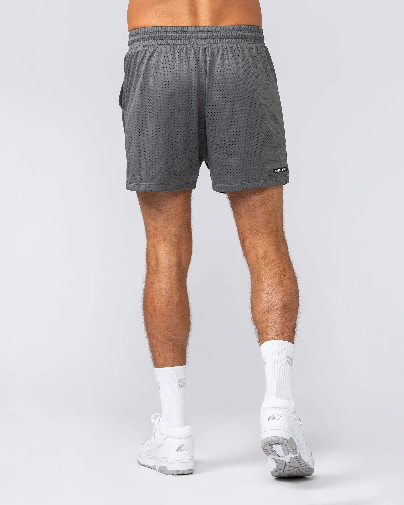 Heritage Crest Lay Up 3.5" Shorts - Tornado sold by Muscle Nation product image thumbnail 5