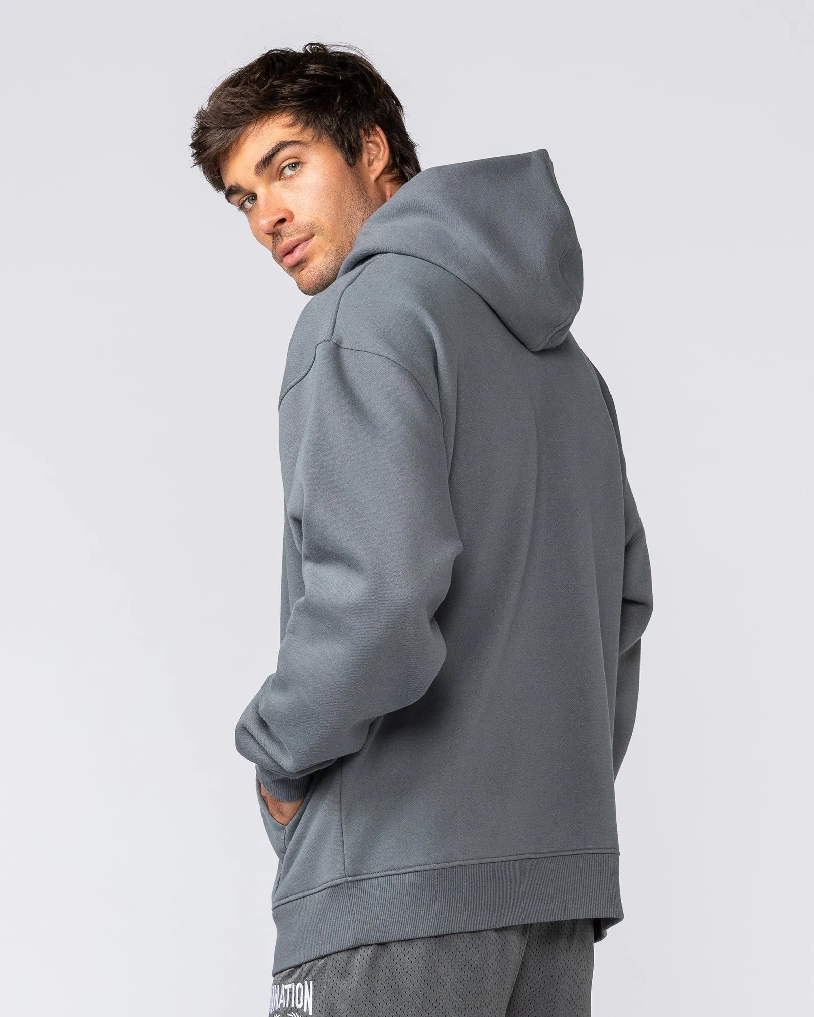 Heritage Oversized Hoodie - Tornado sold by Muscle Nation product image thumbnail 3