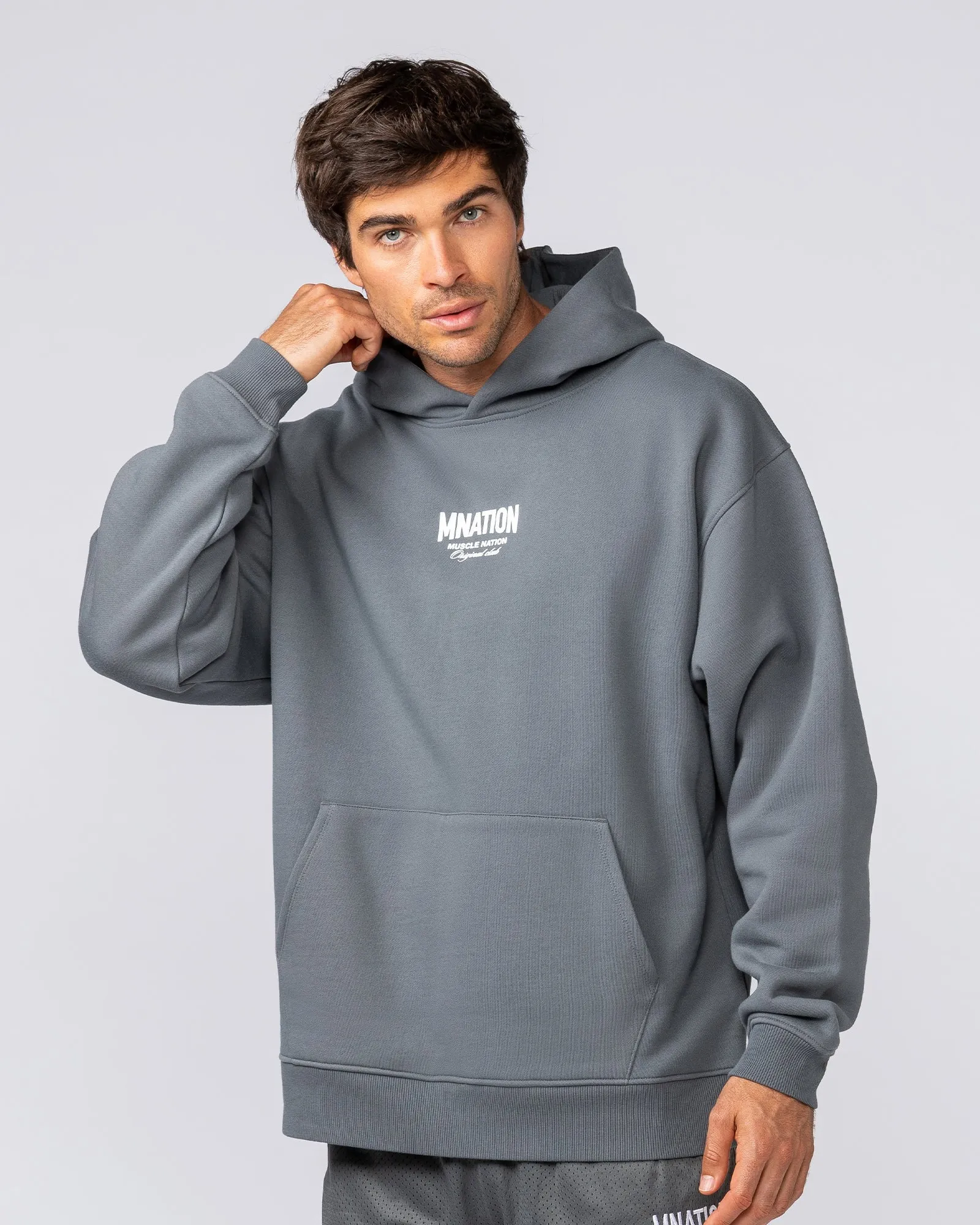 Heritage Oversized Hoodie - Tornado sold by Muscle Nation product image thumbnail 2