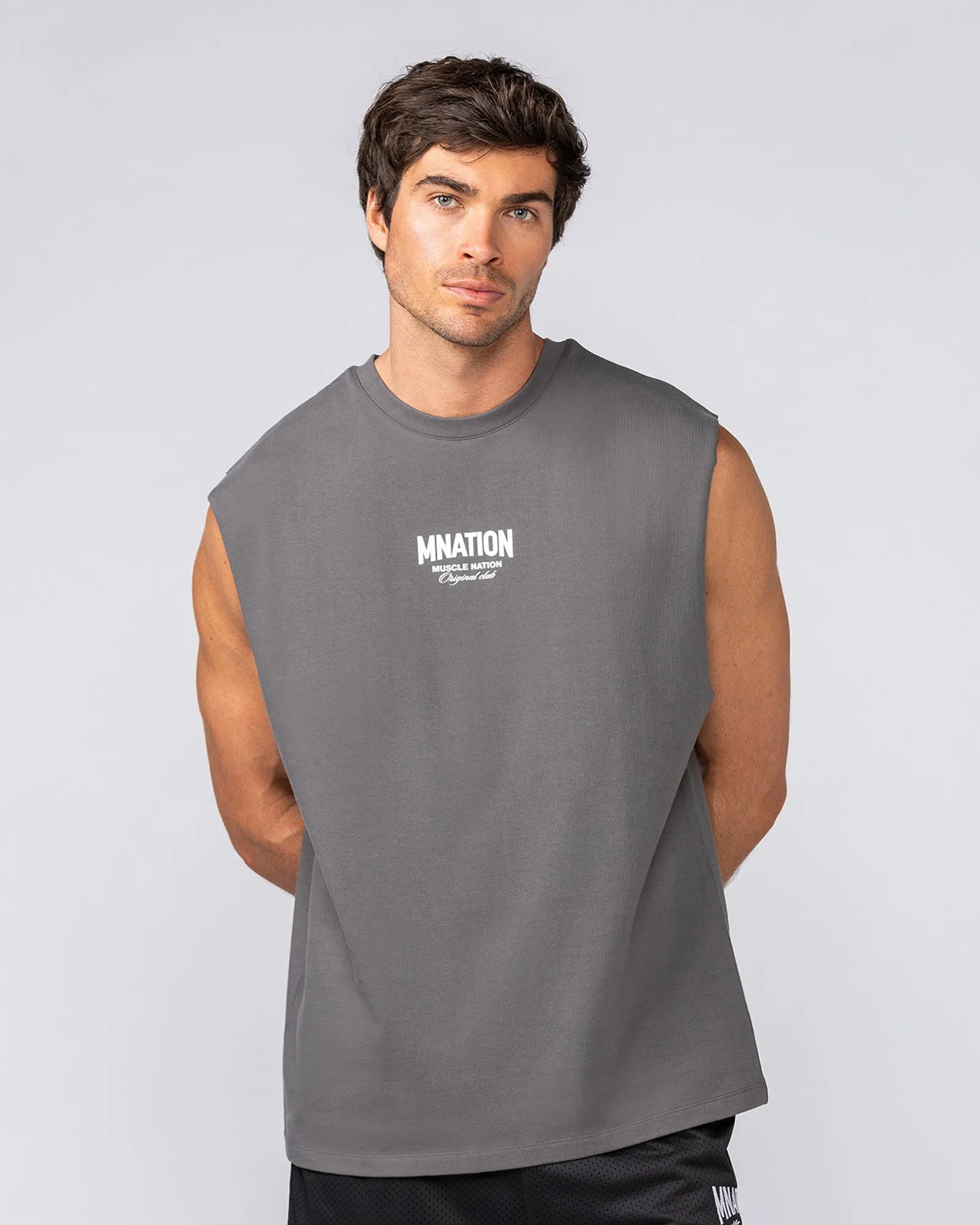 Heritage Muscle Tank - Tornado sold by Muscle Nation product image thumbnail 2