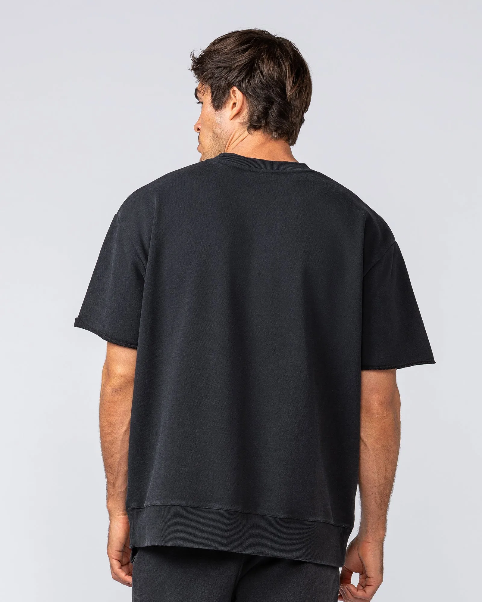Heritage Loopback Oversized Tee - Washed Black sold by Muscle Nation product image thumbnail 4