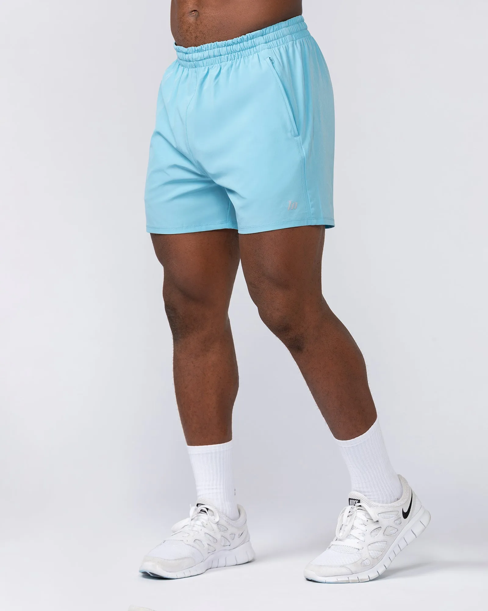 New Heights 4" Shorts - Mid Blue sold by Muscle Nation product image thumbnail 3