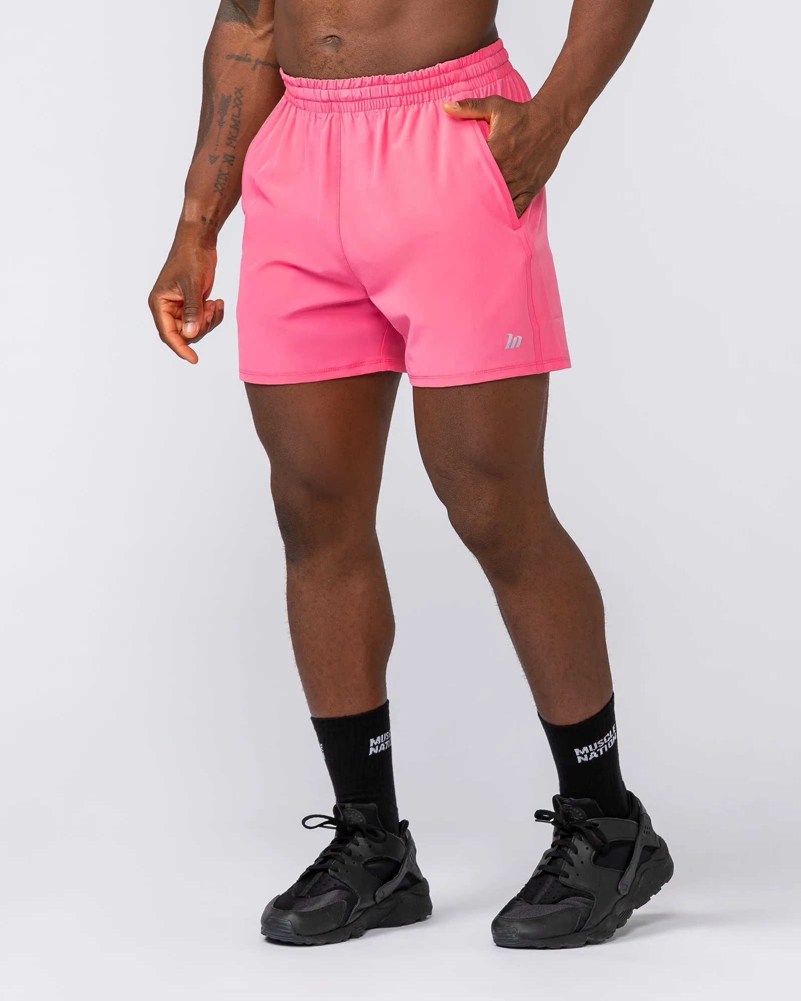 New Heights 4" Shorts - Calypso sold by Muscle Nation