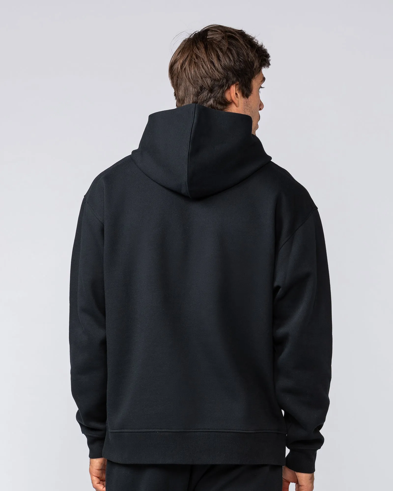 Heritage Oversized Hoodie - Black sold by Muscle Nation product image thumbnail 4