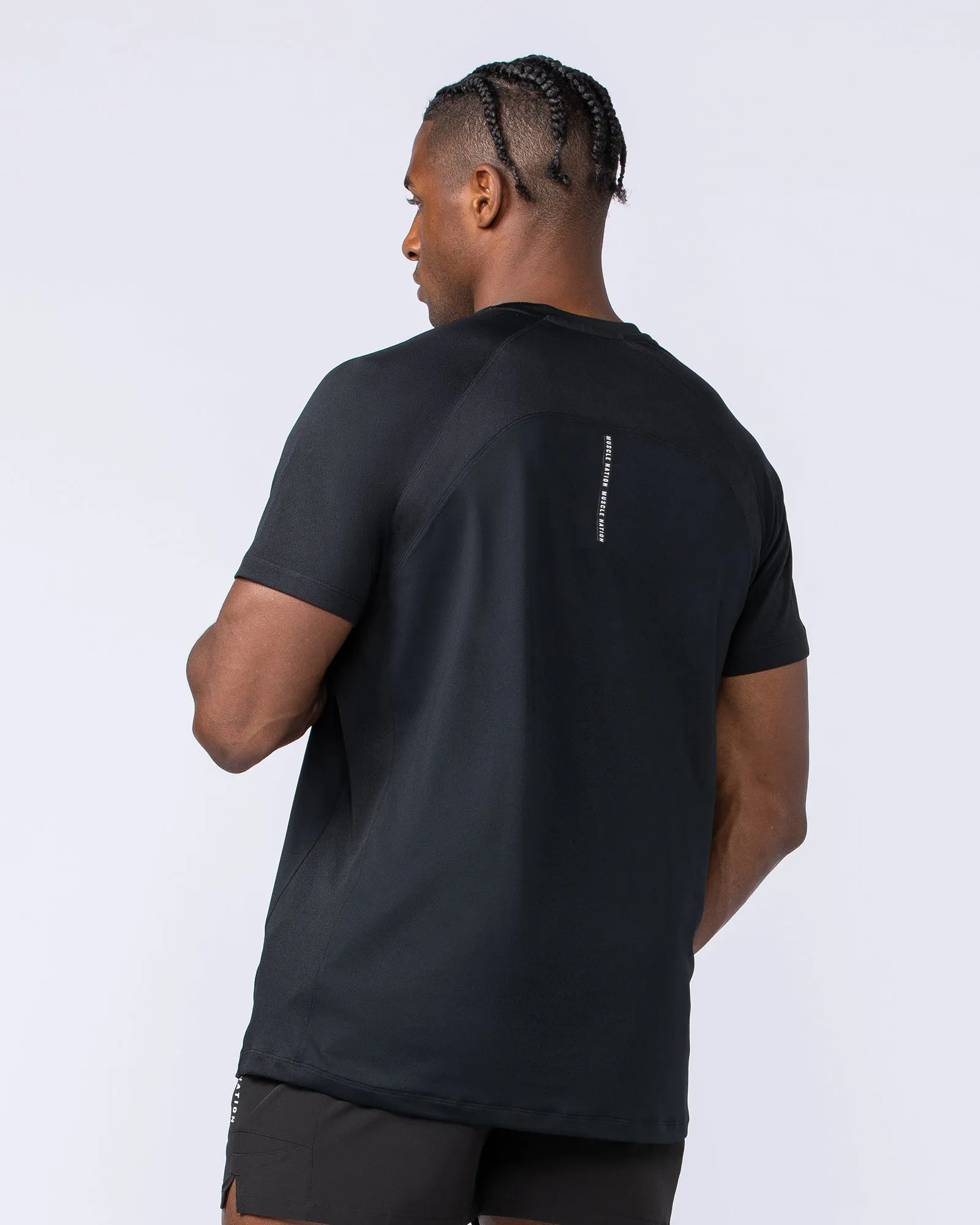 Ventilation Tee - Black sold by Muscle Nation product image thumbnail 3