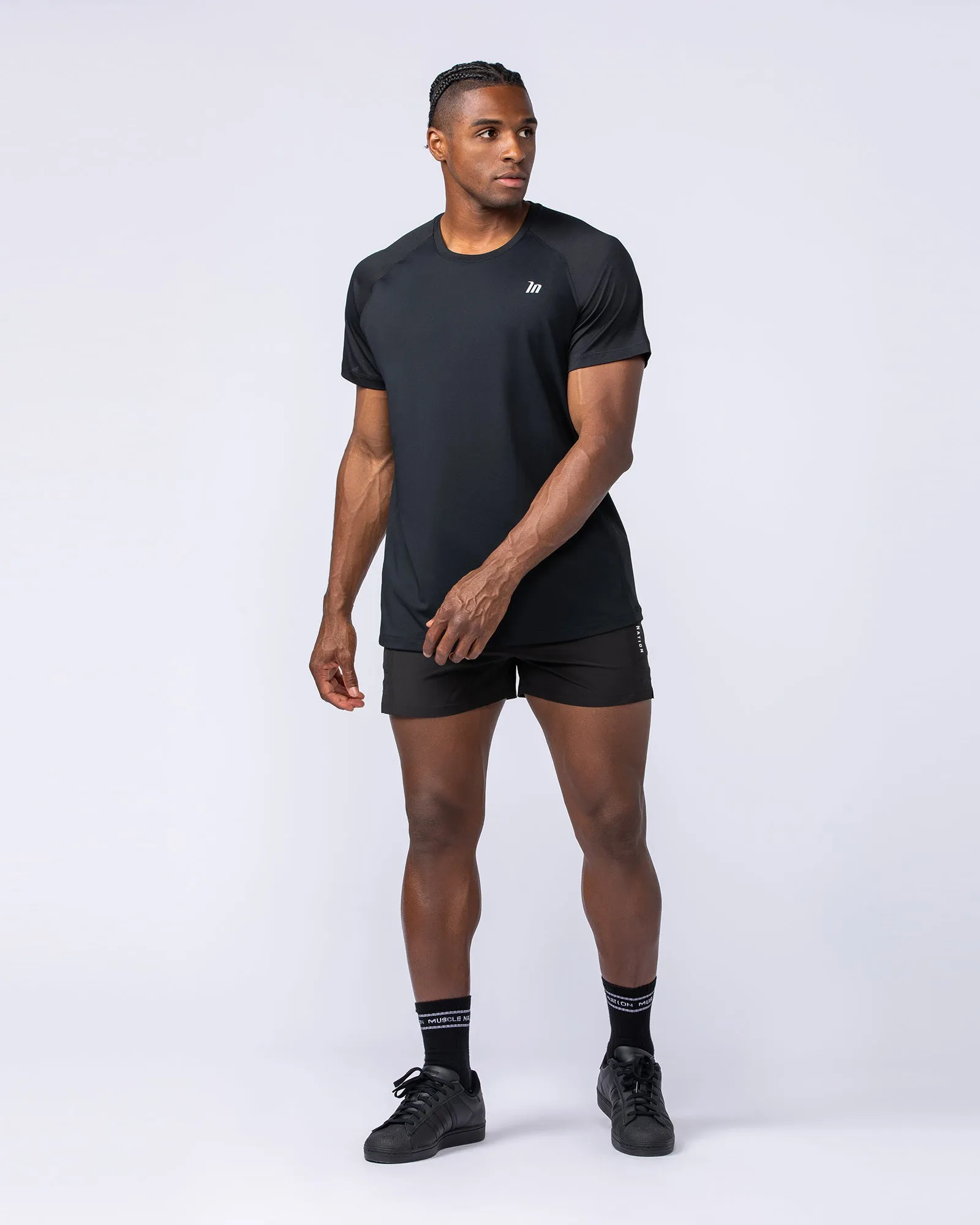 Ventilation Tee - Black sold by Muscle Nation product image thumbnail 5