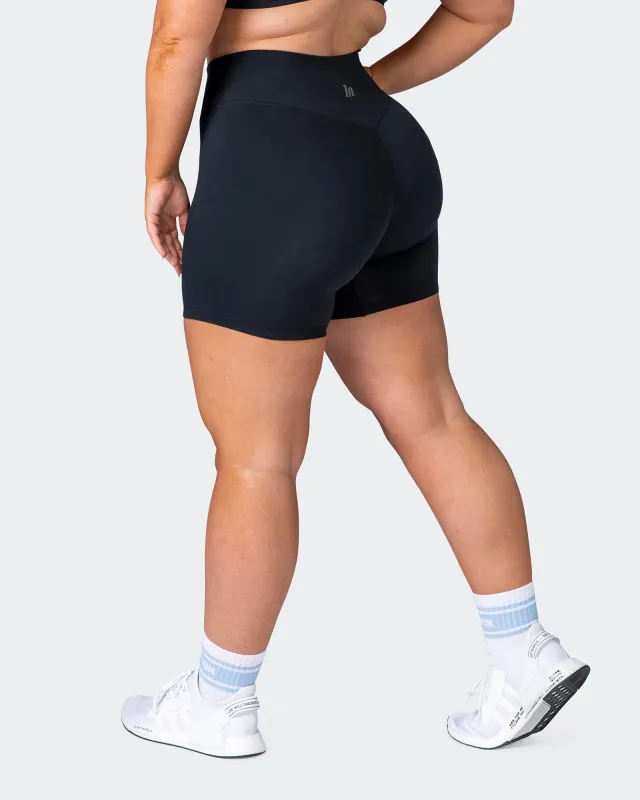 Zero Rise Everyday Bike Shorts - Black sold by Muscle Nation