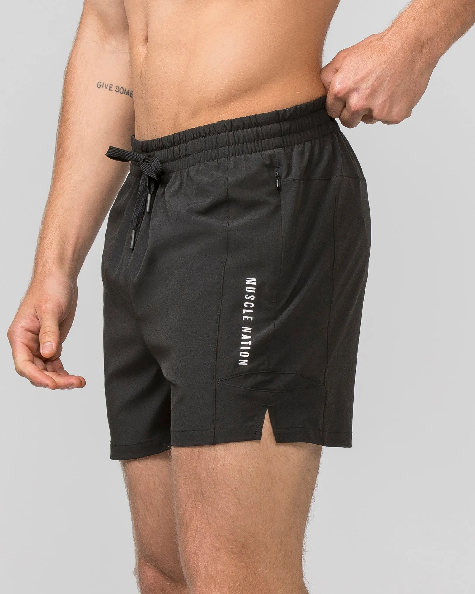 Streamline Training 3" Shorts - Black sold by Muscle Nation