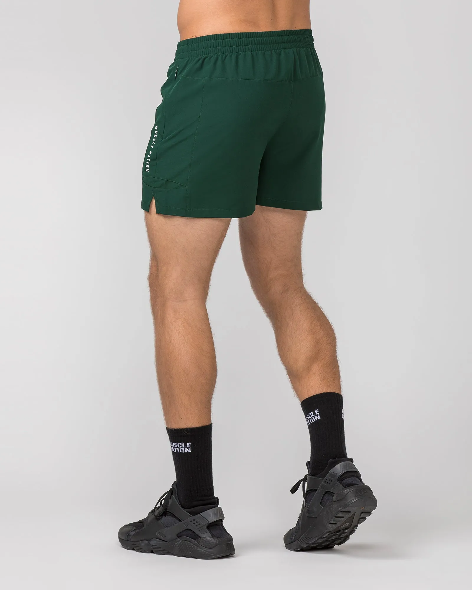 Streamline Training 3" Shorts - Forest Green sold by Muscle Nation product image thumbnail 4