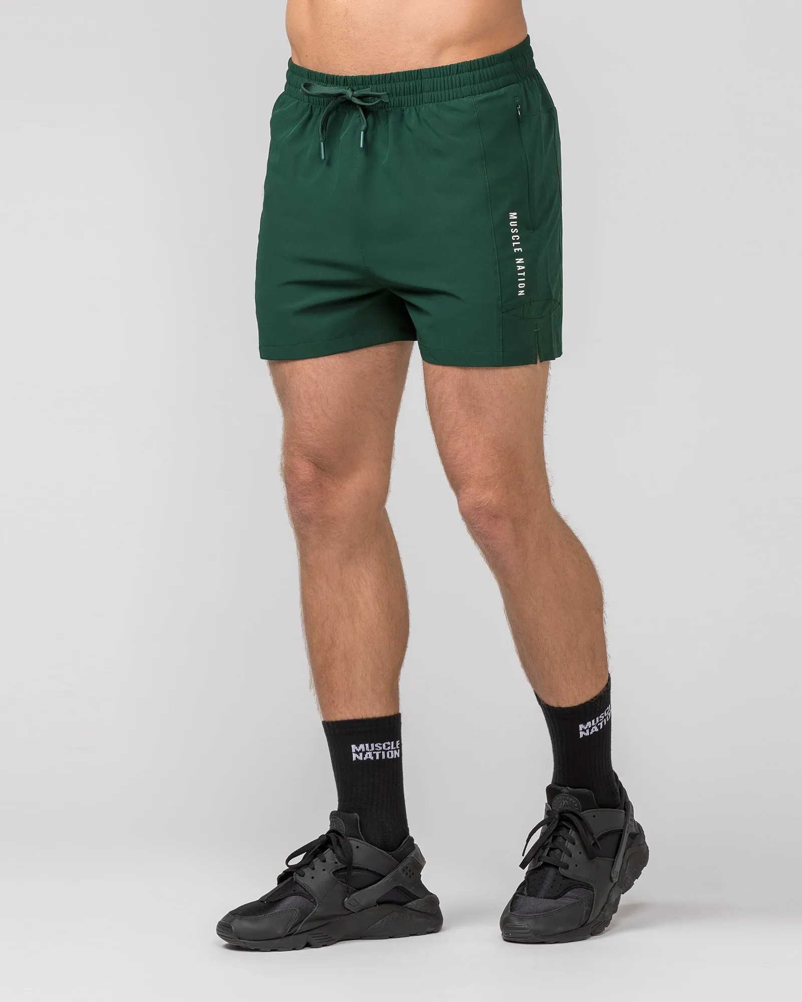 Streamline Training 3" Shorts - Forest Green sold by Muscle Nation product image thumbnail 3