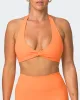Hype Halter Bralette - Papaya sold by Muscle Nation