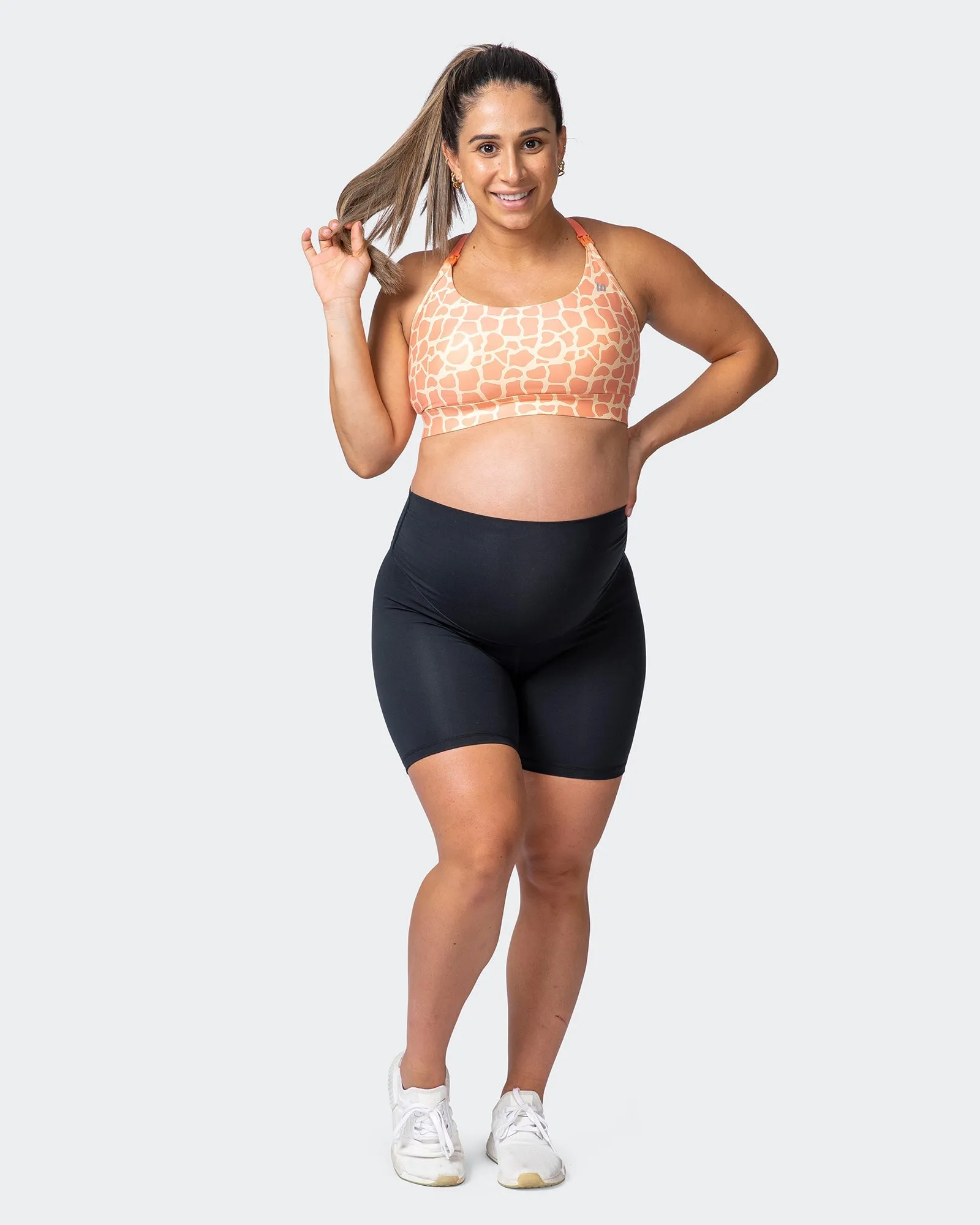 MN Everyday Maternity Bra - Paradise Giraffe Print sold by Muscle Nation product image thumbnail 3