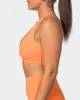 Hype Halter Bralette - Papaya sold by Muscle Nation