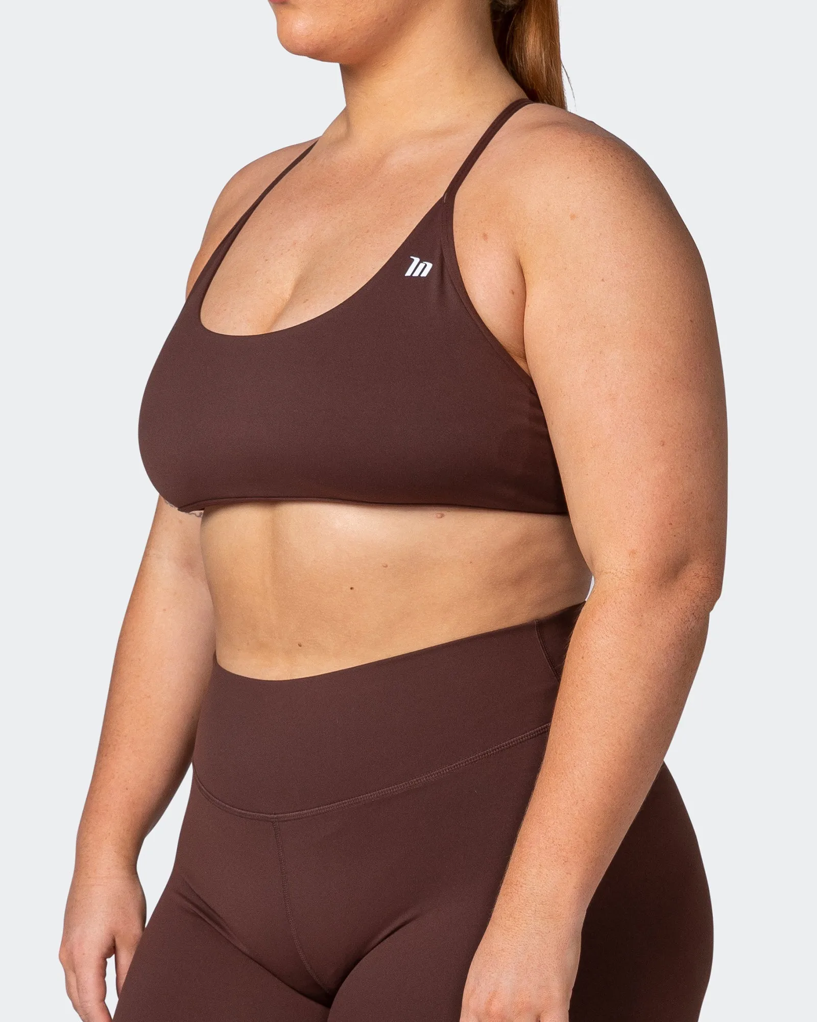 Essence Bralette - Coffee sold by Muscle Nation product image thumbnail 3