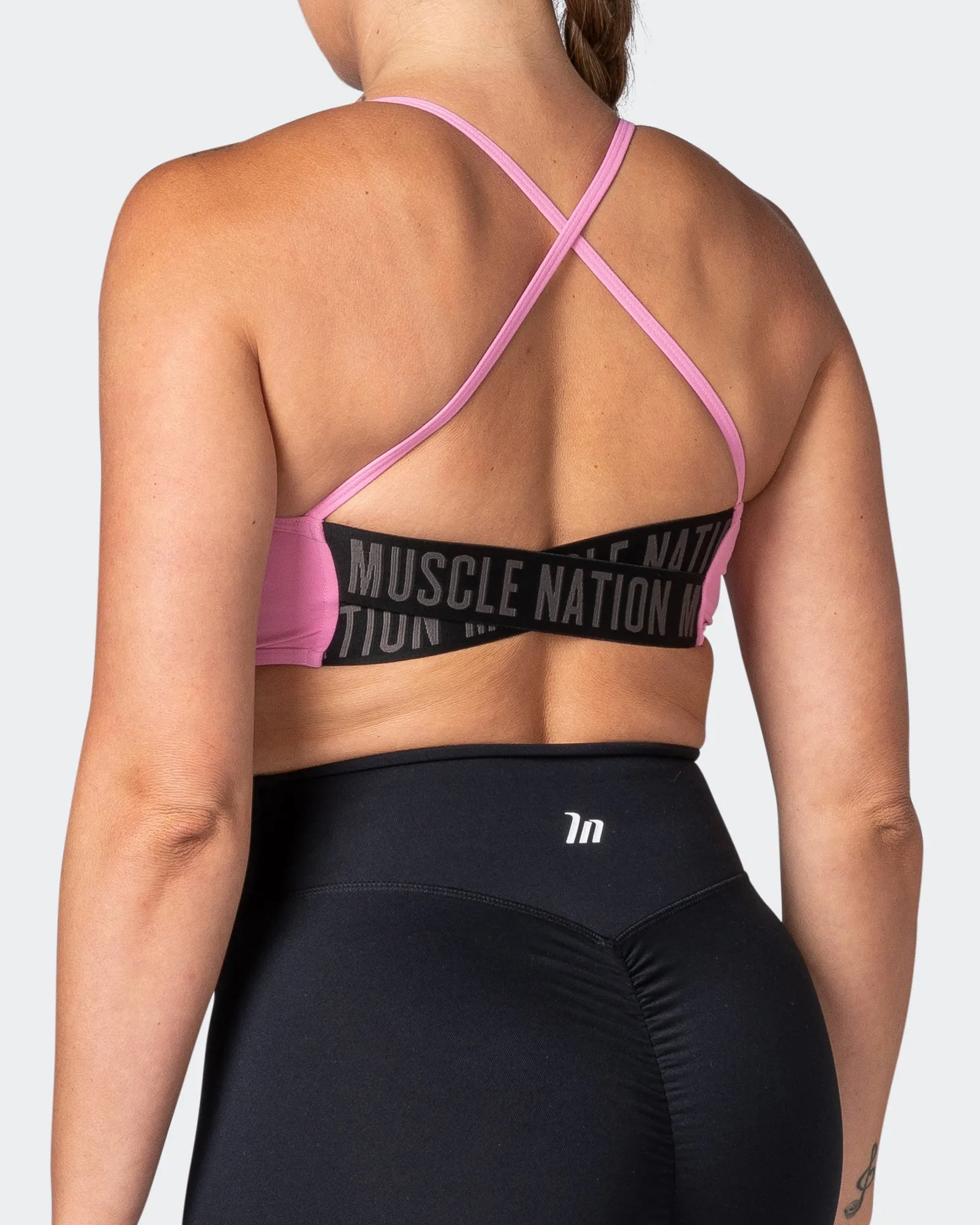 Advantage Bralette - Candy Pink sold by Muscle Nation product image thumbnail 5