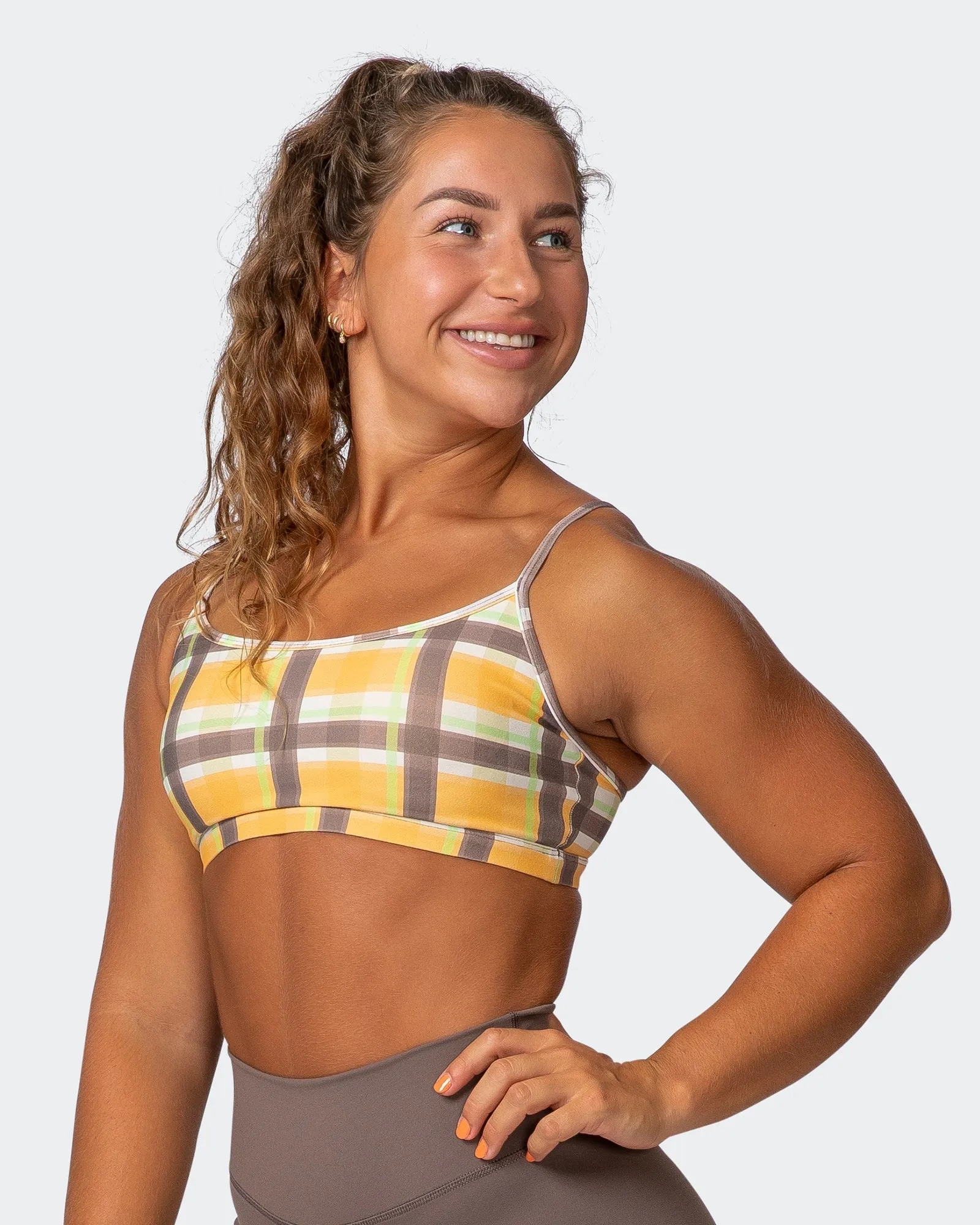 Function Bra - Checked Out Print sold by Muscle Nation