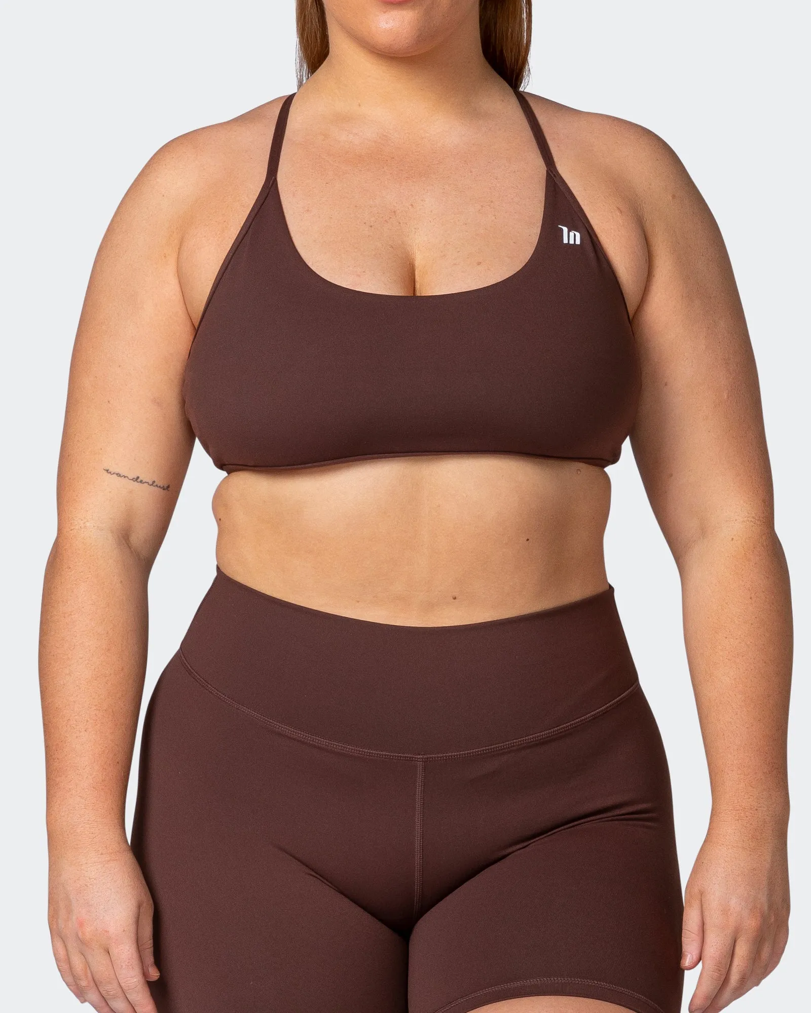 Essence Bralette - Coffee sold by Muscle Nation product image thumbnail 2