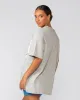 Sports Mode Oversized Tee - Light Grey Marl sold by Muscle Nation