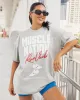 Sports Mode Oversized Tee - Light Grey Marl sold by Muscle Nation