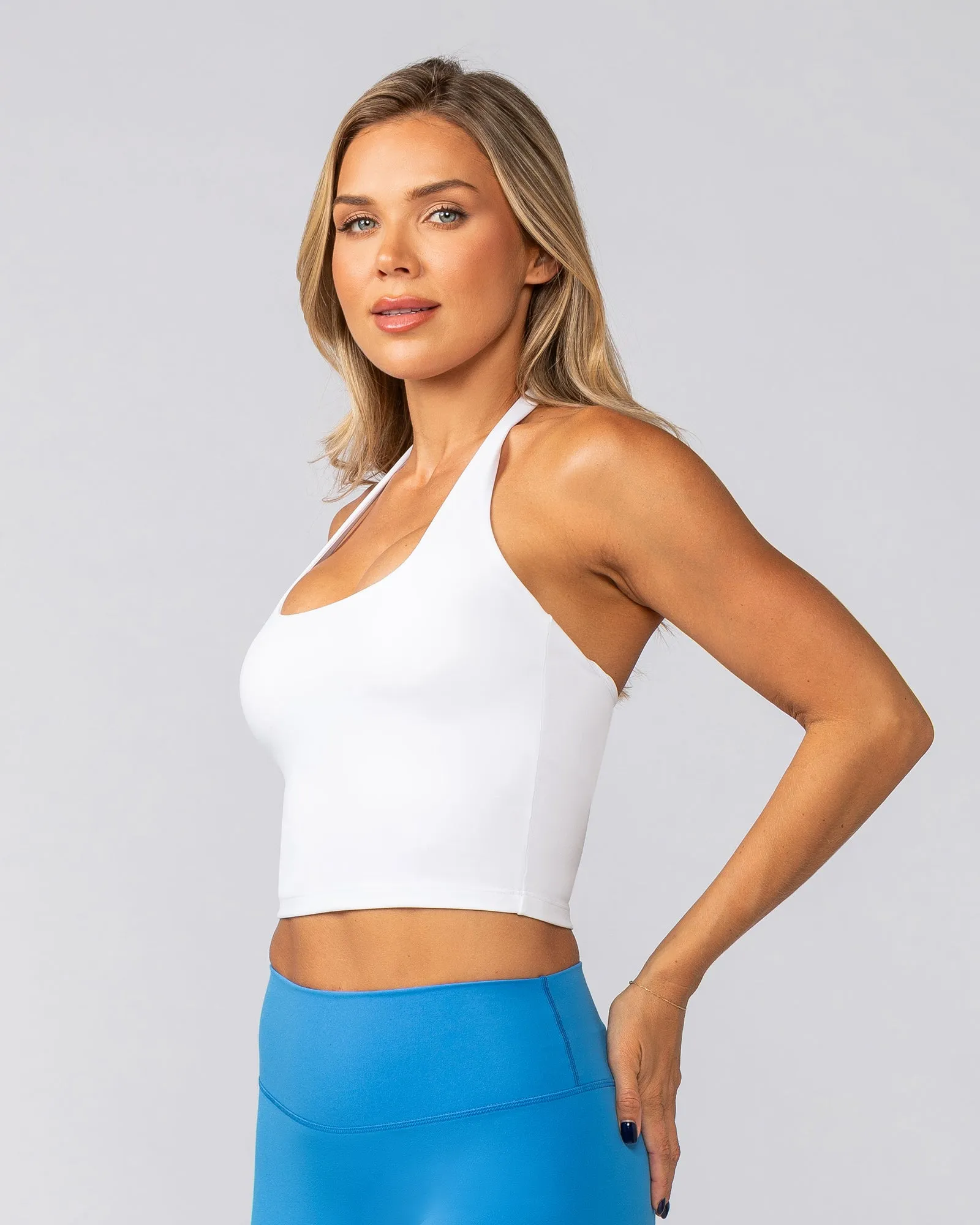 Define Bra Tank - White sold by Muscle Nation product image thumbnail 2