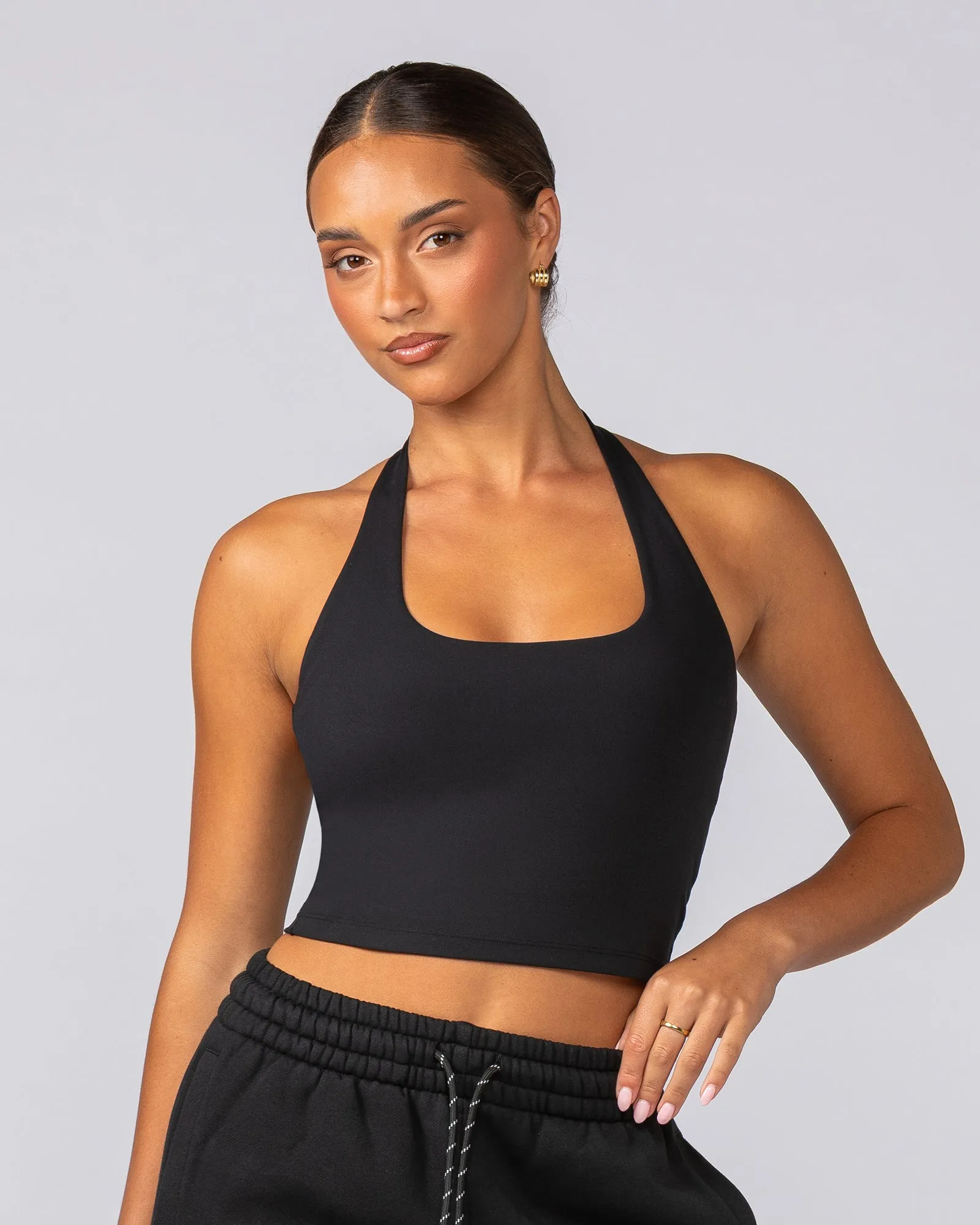 Define Bra Tank - Black sold by Muscle Nation