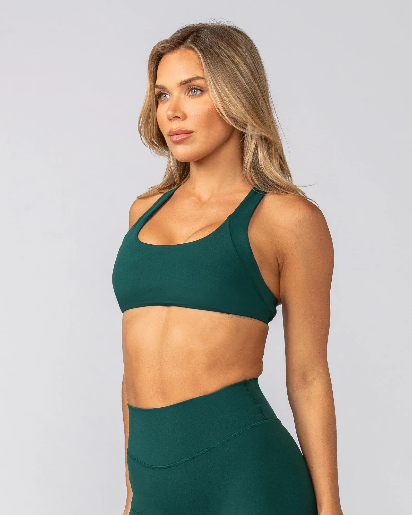 Rebel Bralette - Evergreen sold by Muscle Nation product image thumbnail 2