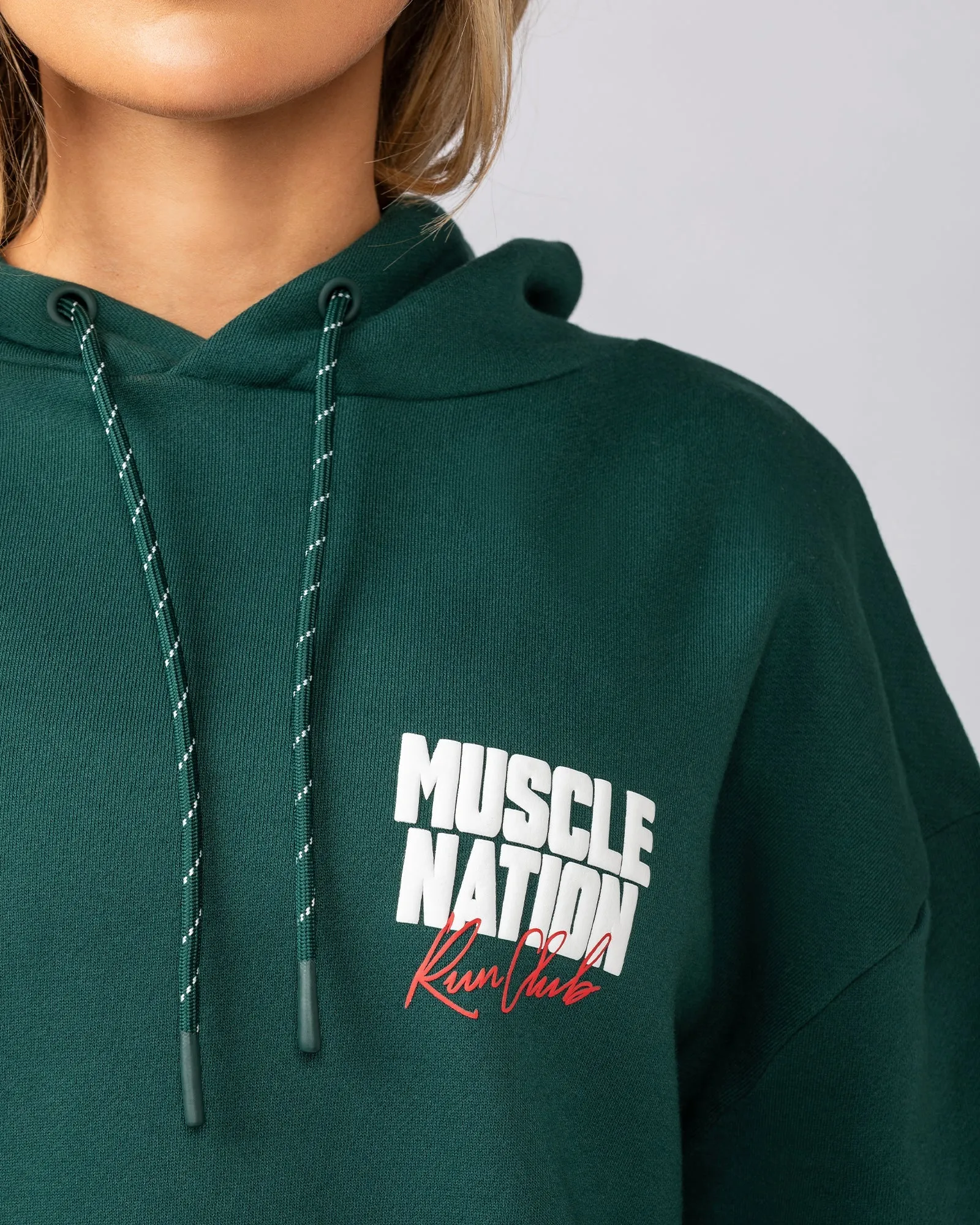 Sports Mode Oversized Hoodie - Evergreen sold by Muscle Nation product image thumbnail 3