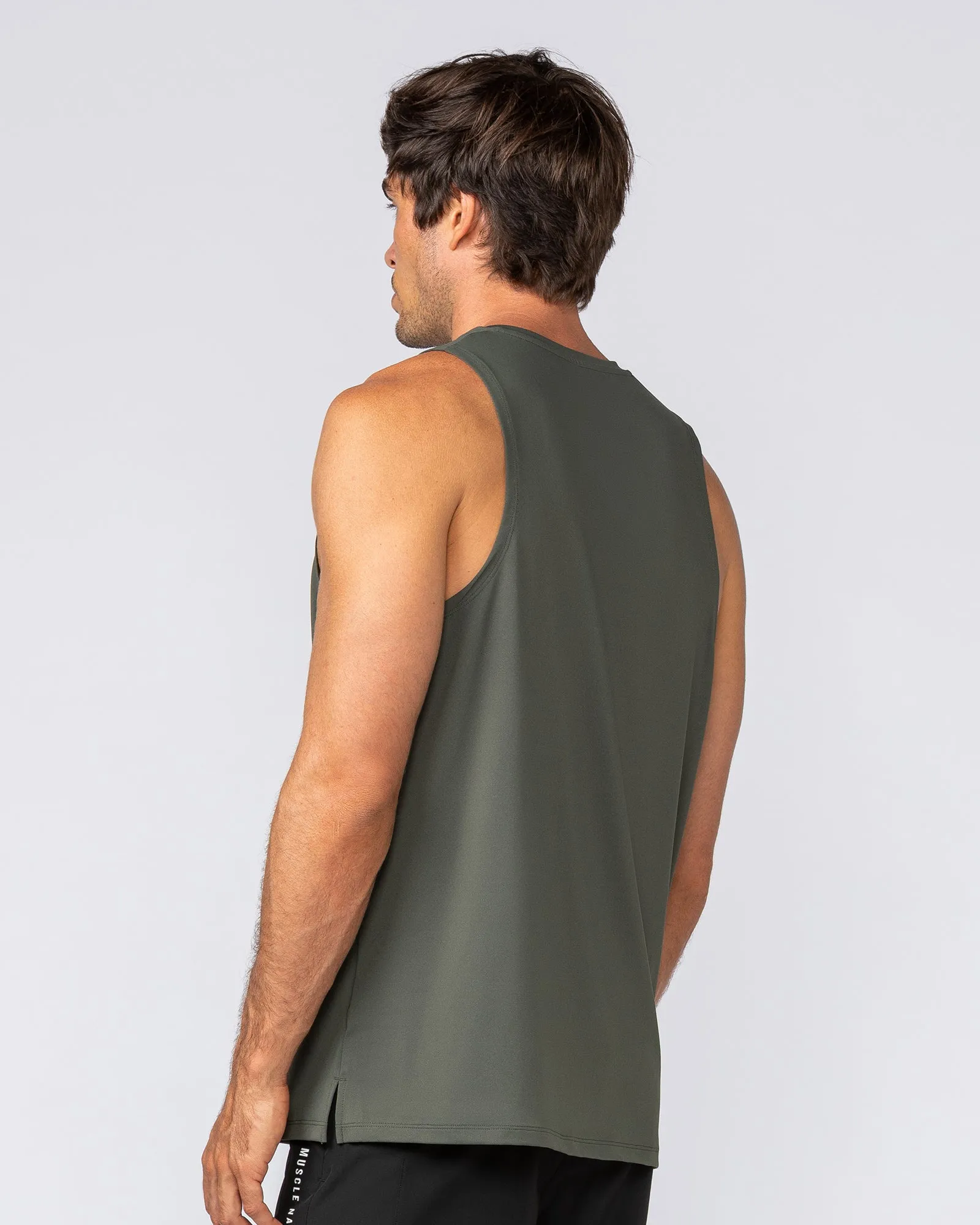 Active Training Tank - Dark Khaki sold by Muscle Nation product image thumbnail 3