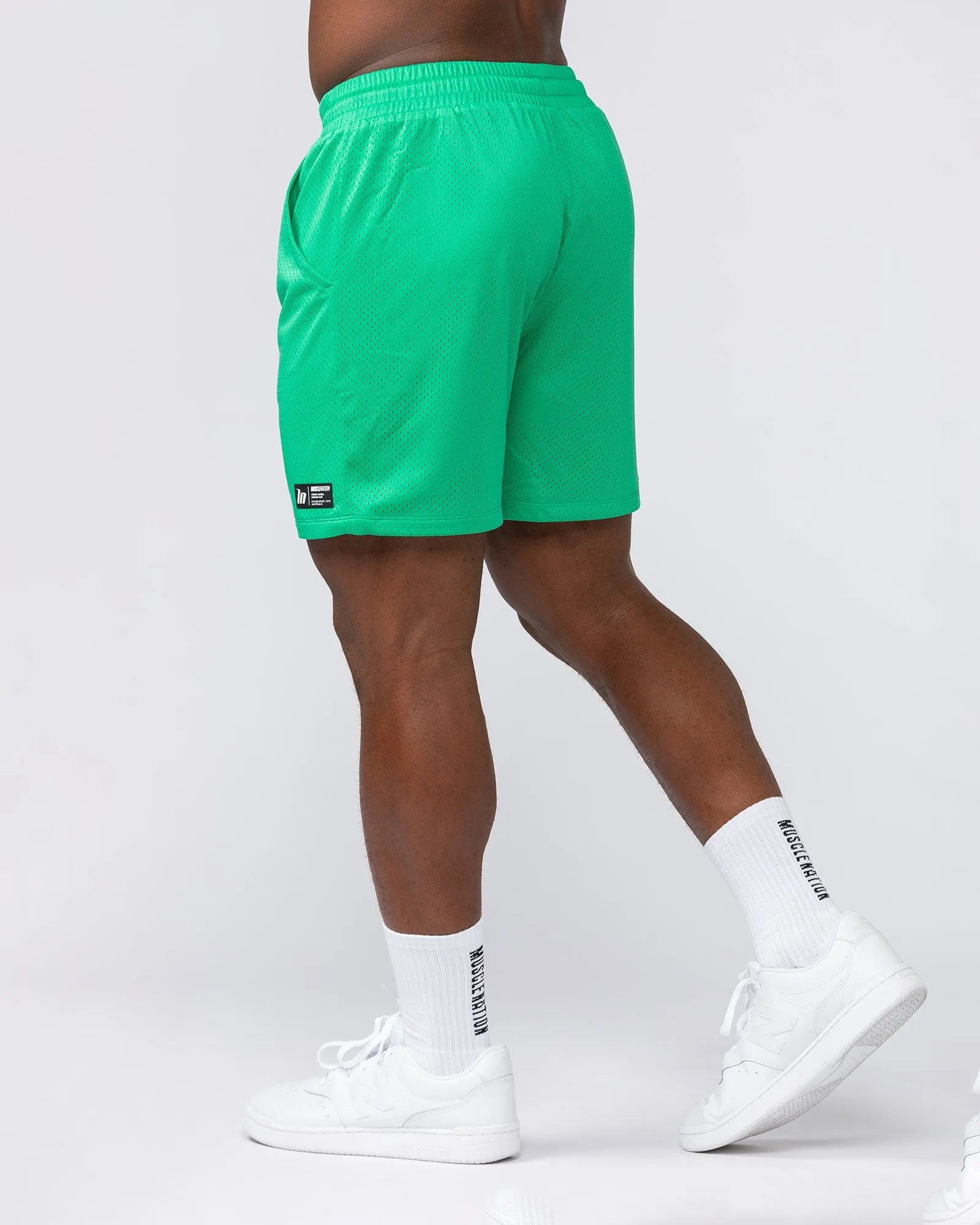 Lay Up 5" Shorts - Clover sold by Muscle Nation product image thumbnail 4