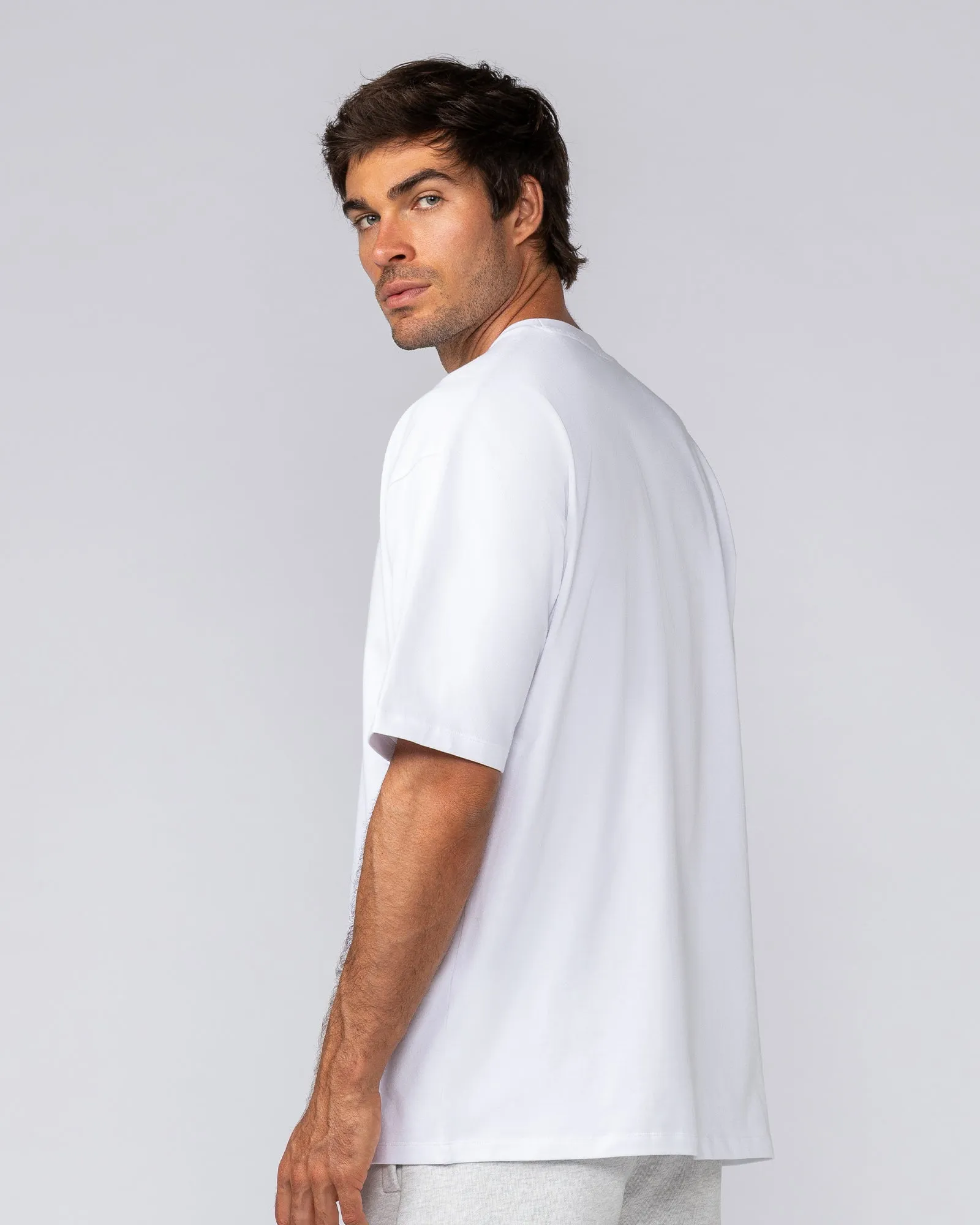 Weekender Oversized Tee - White sold by Muscle Nation product image thumbnail 3