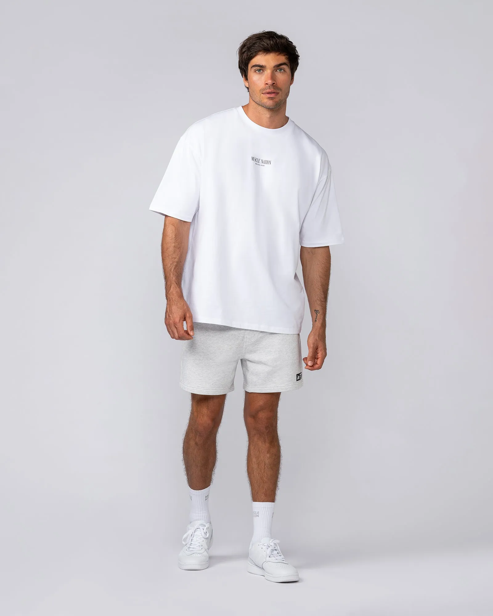 Weekender Oversized Tee - White sold by Muscle Nation product image thumbnail 5