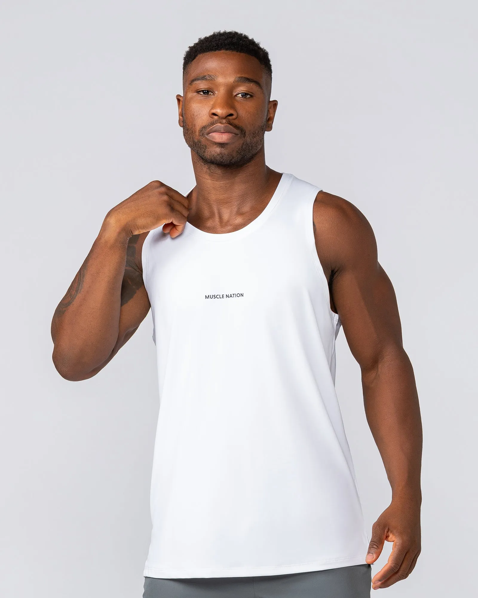 Active Training Tank - White sold by Muscle Nation product image thumbnail 2