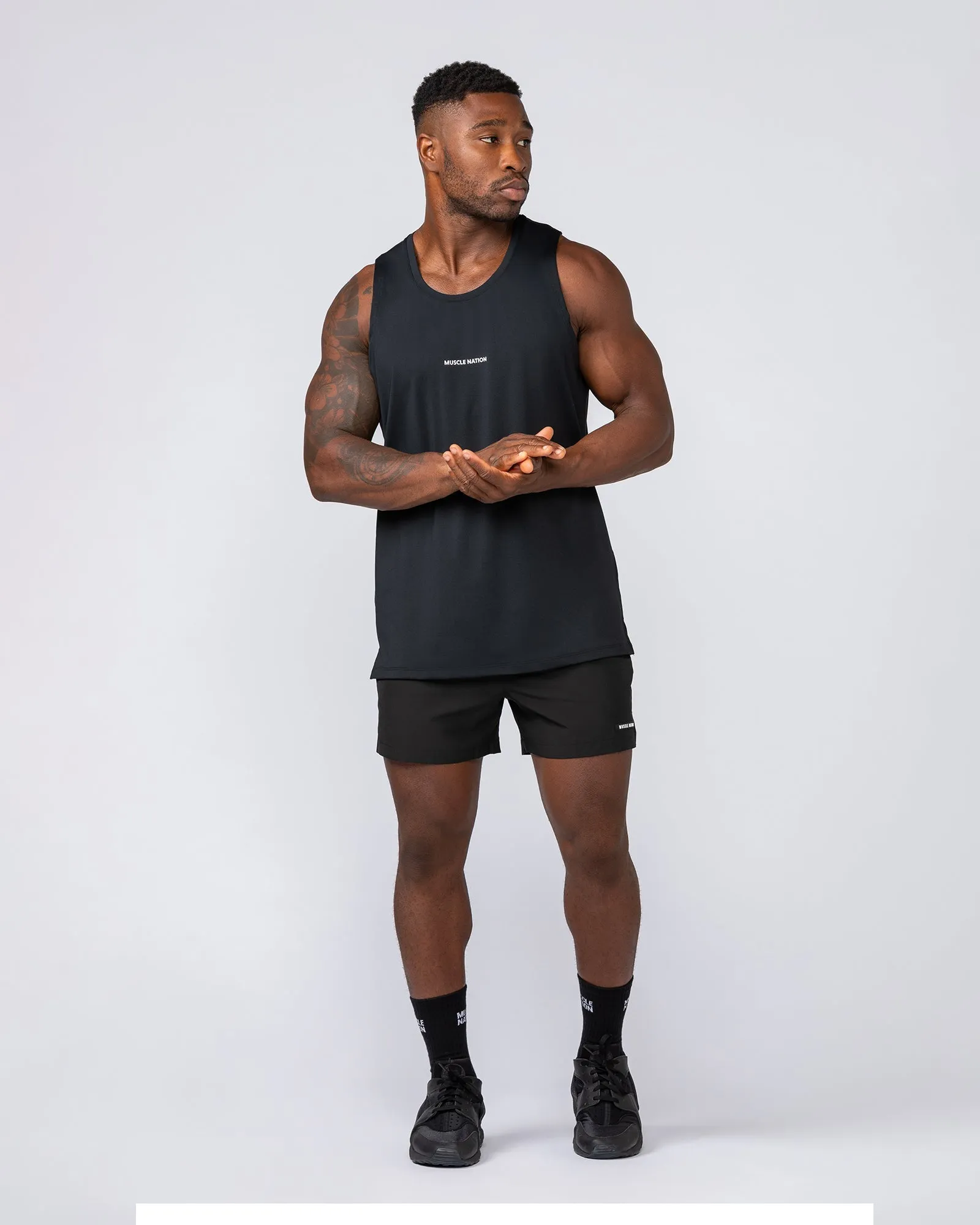 Active Training Tank - Black sold by Muscle Nation product image thumbnail 5