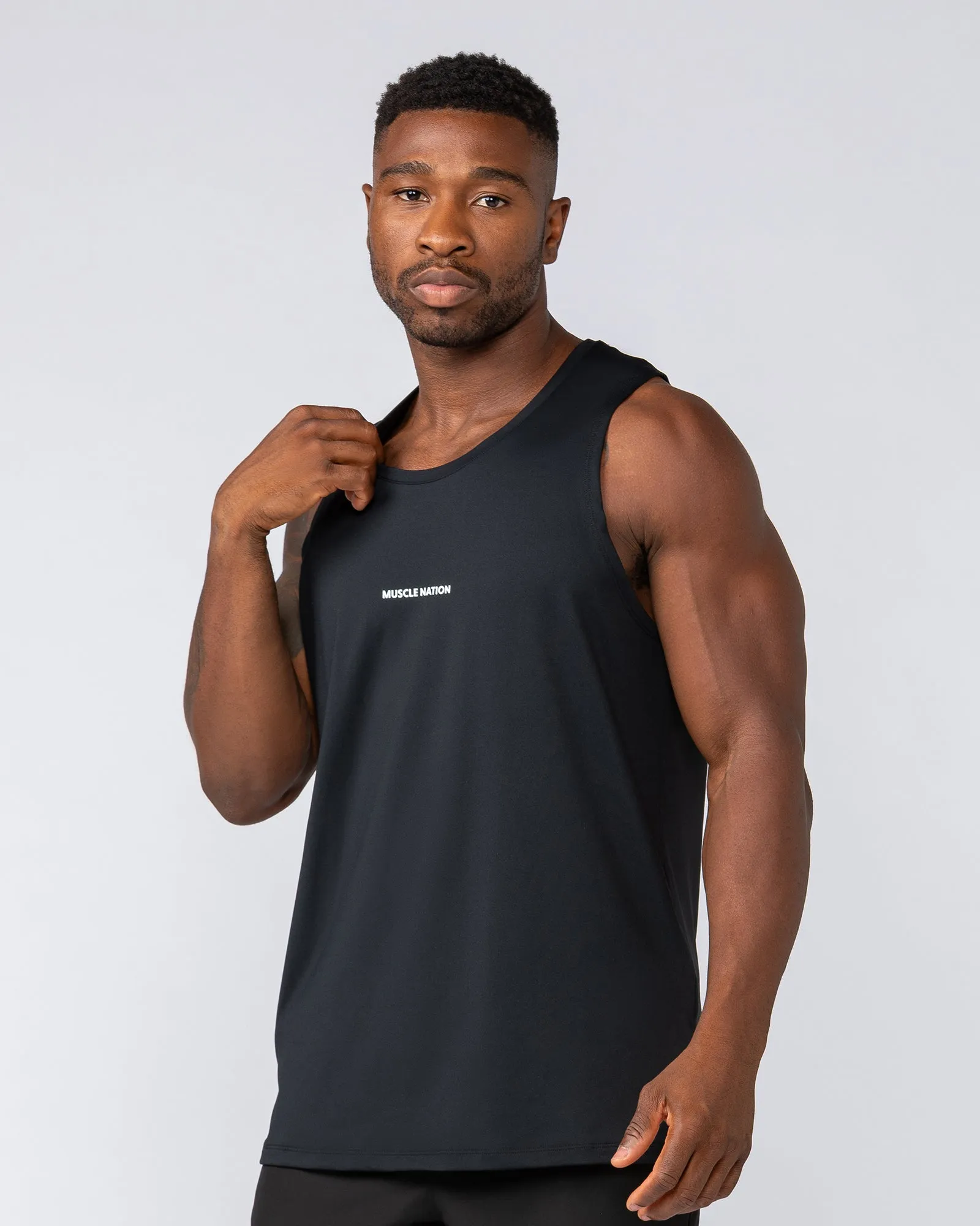 Active Training Tank - Black sold by Muscle Nation product image thumbnail 2