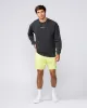 Alpha Oversized Mens Long Sleeve - Washed Black sold by Muscle Nation